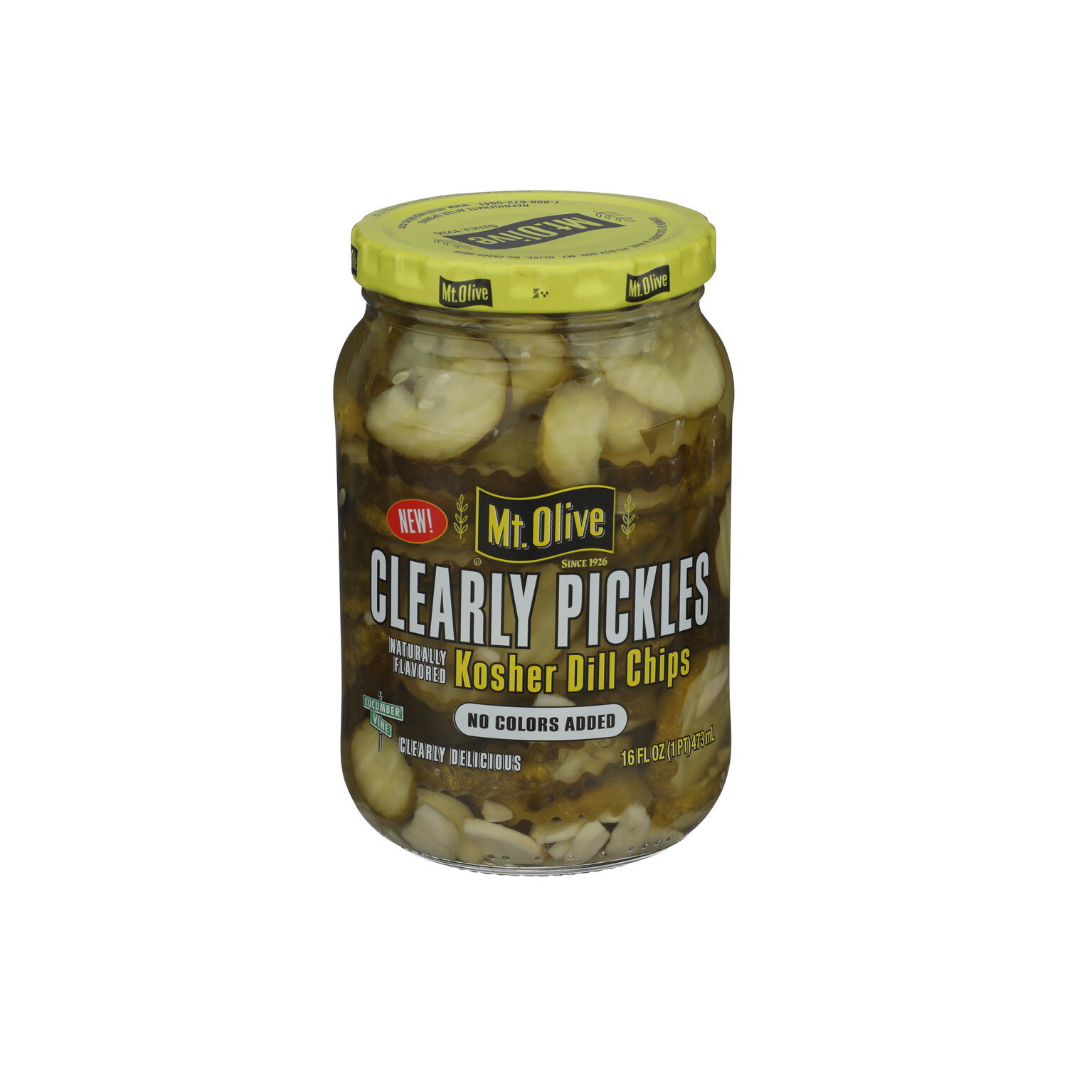 MT. Olive Pickle Clearly Kosher Dill Chips - 16 Fluid Ounce Image 1 of 4