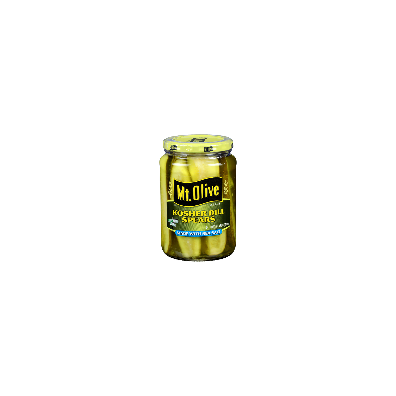 MT. Olive Sea Salt Kosher Dill Spears - 24 Fluid Ounce Image 1 of 4