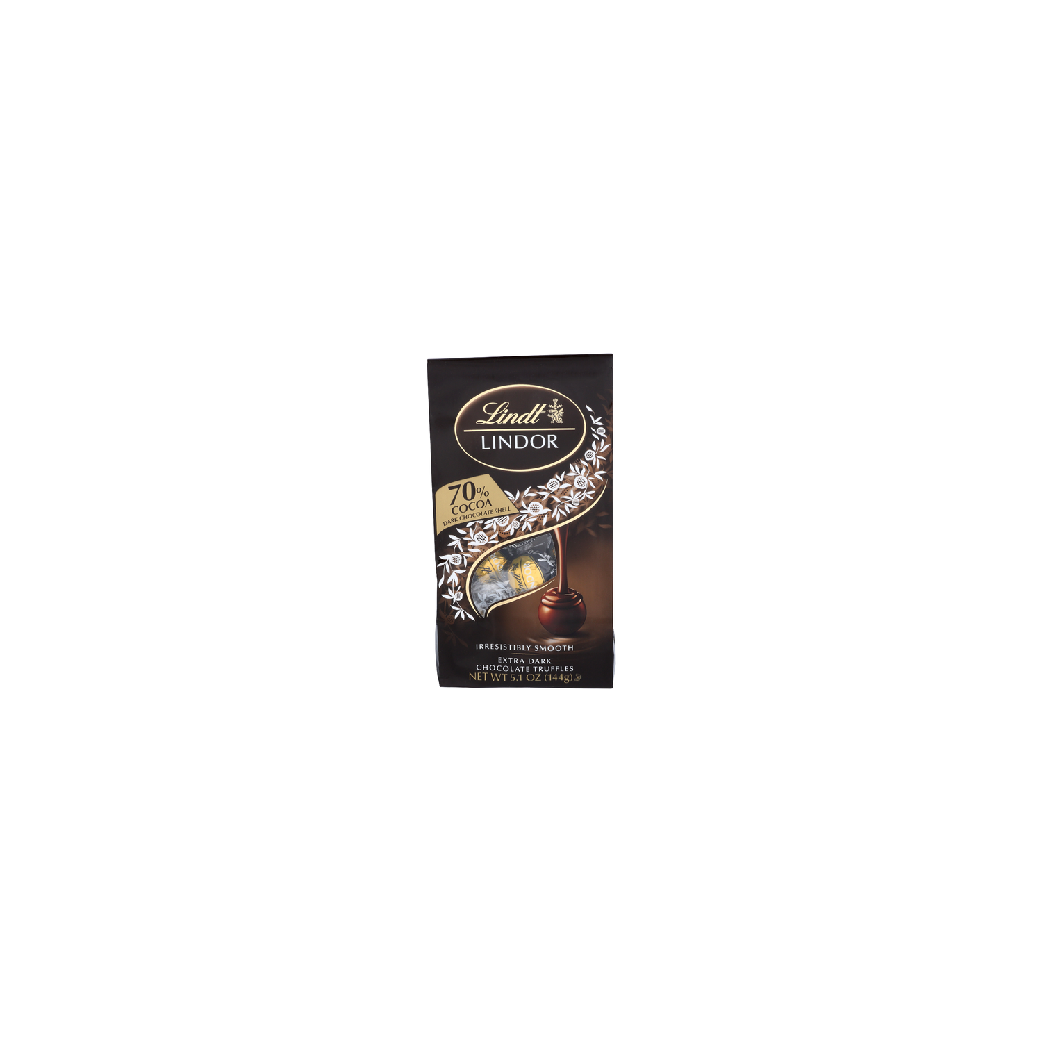 Lindt Lindor 70% Cocoa Extra Dark Chocolate Truffles - 5.1 Ounce Image 1 of 4