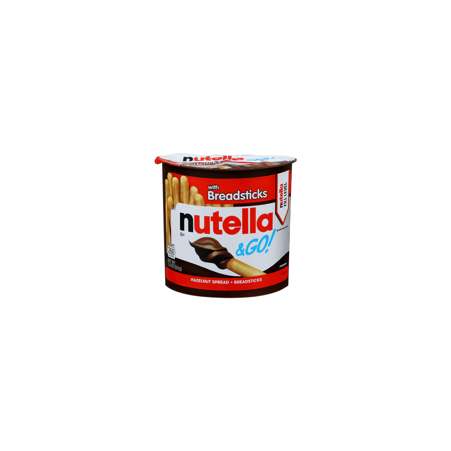 NUTELLA & GO! Hazelnut Spread + Breadsticks - 1.8 Ounce Image 1 of 4