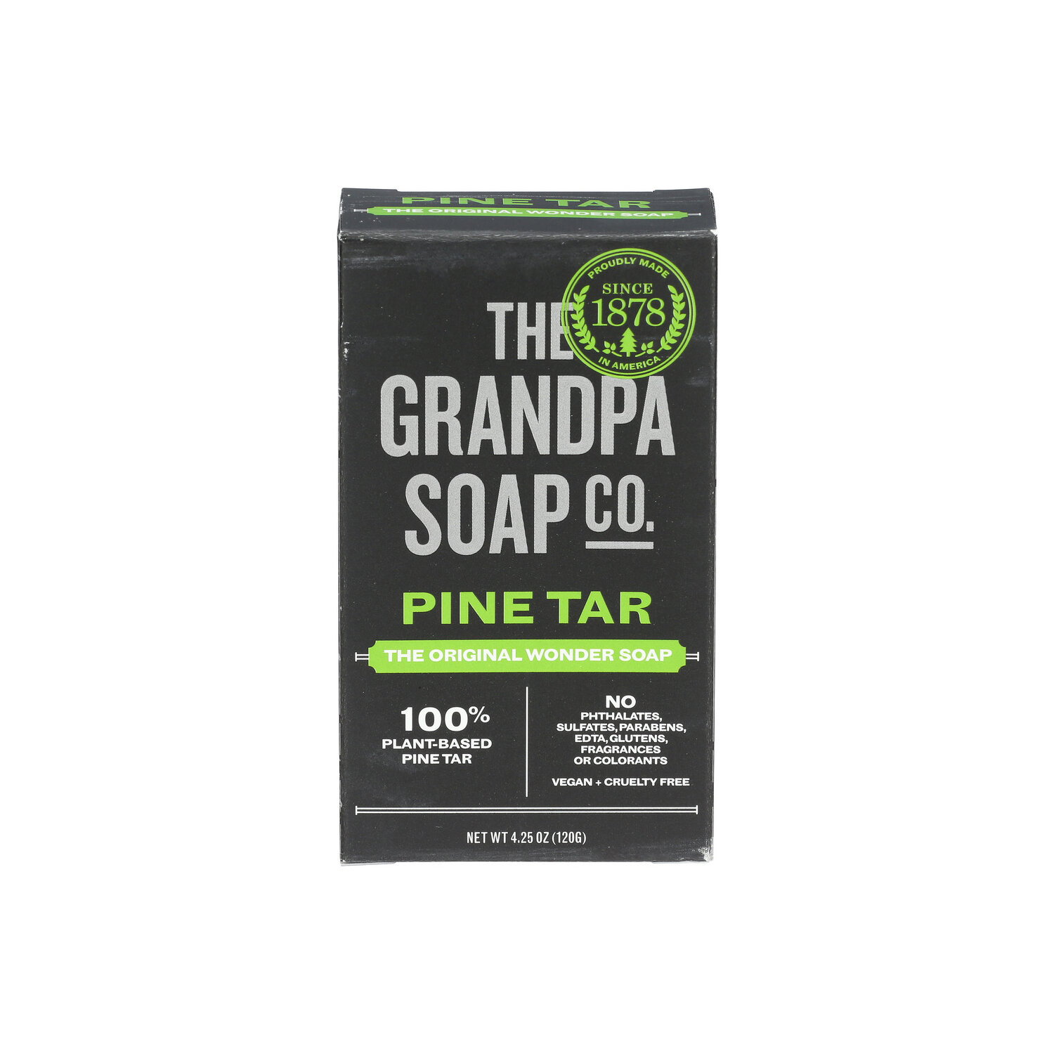 The Grandpa Soap CO. Pine Tar Original Wonder Face Body & Hair - 4.25 Ounce Image 1 of 3