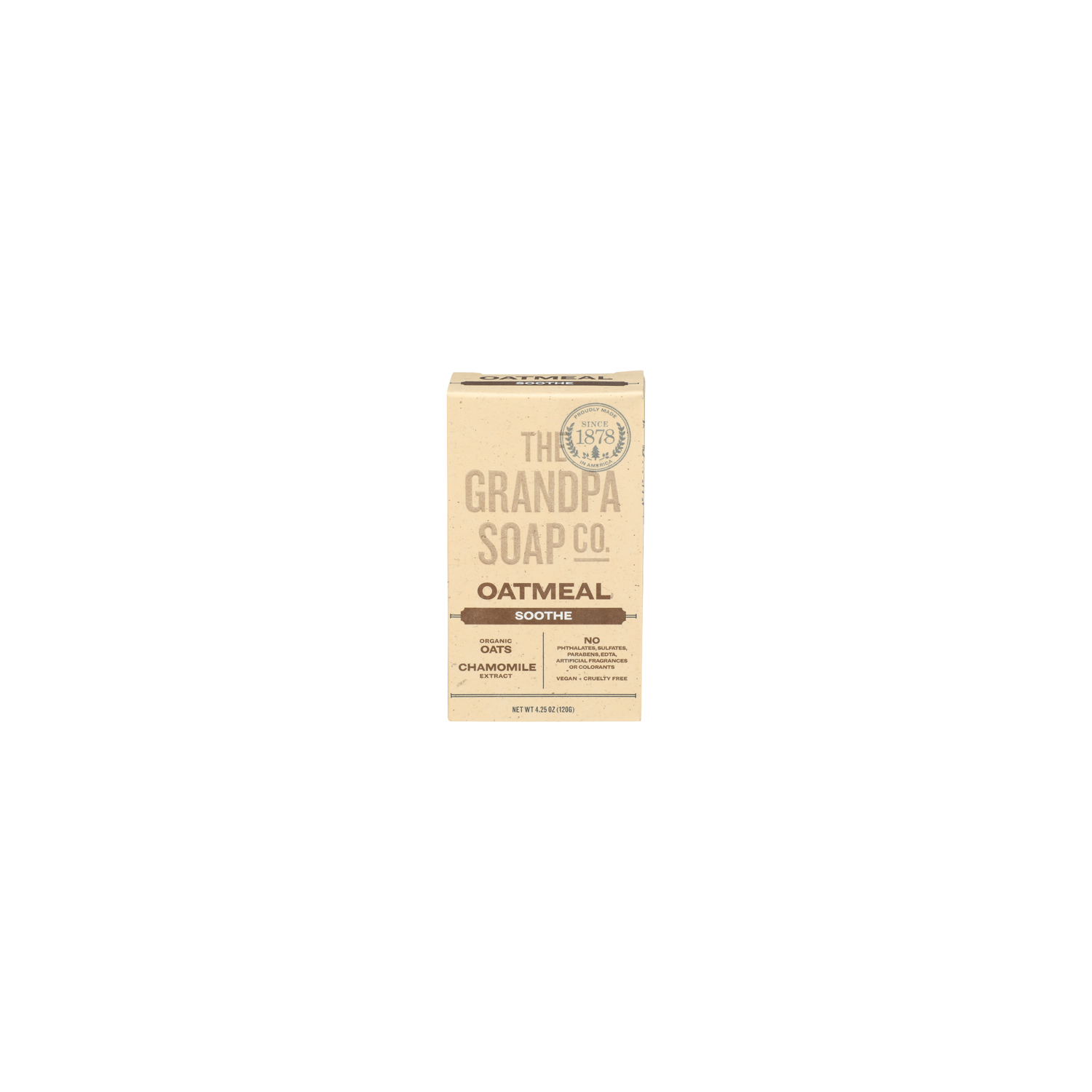 The Grandpa Soap CO. Soothe Oatmeal Bar - 4.25 Ounce Image 1 of 3