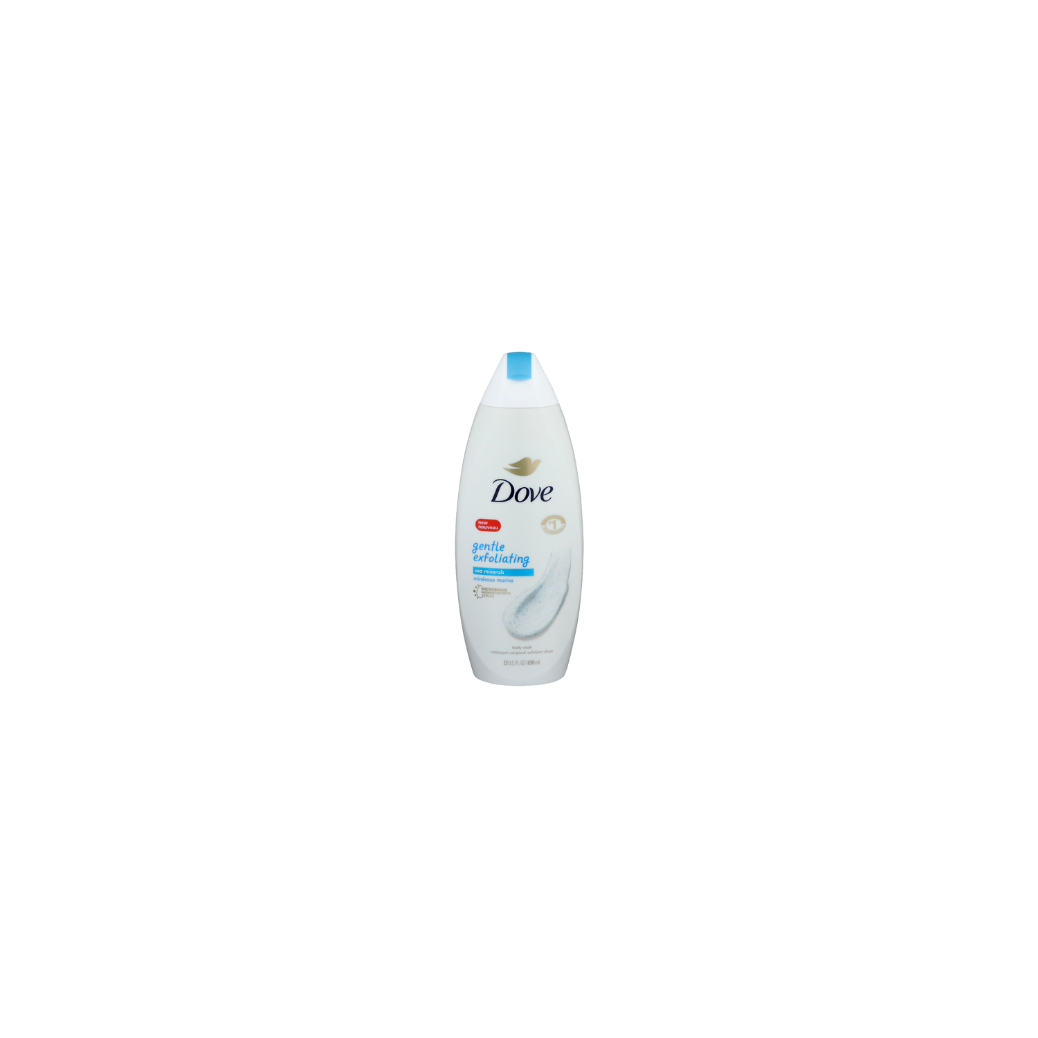 Dove Gentle Exfoliating Body Wash - 22 Fluid Ounce Image 1 of 3