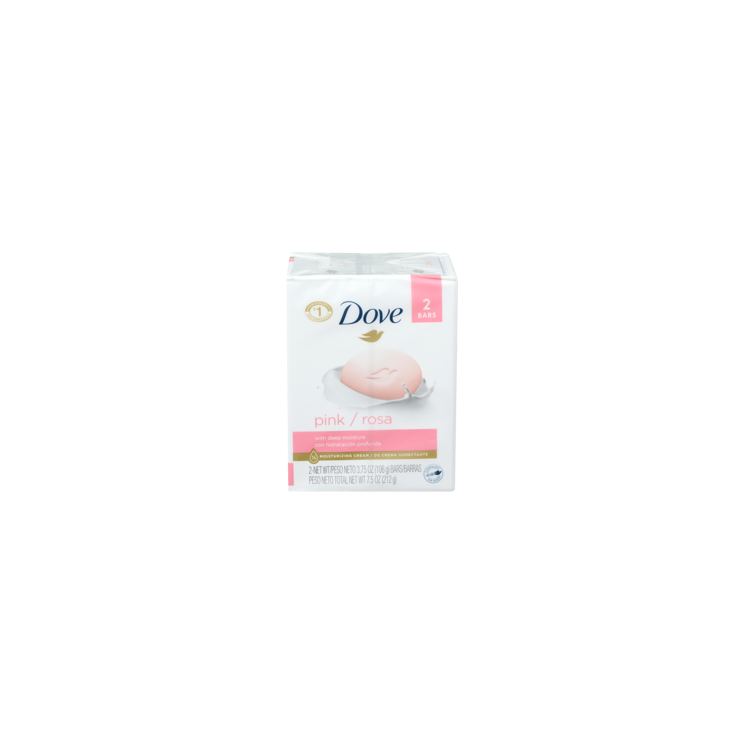 Dove Pink Moisturizing Cream - 3.75 Ounce - 2 Count Image 1 of 3