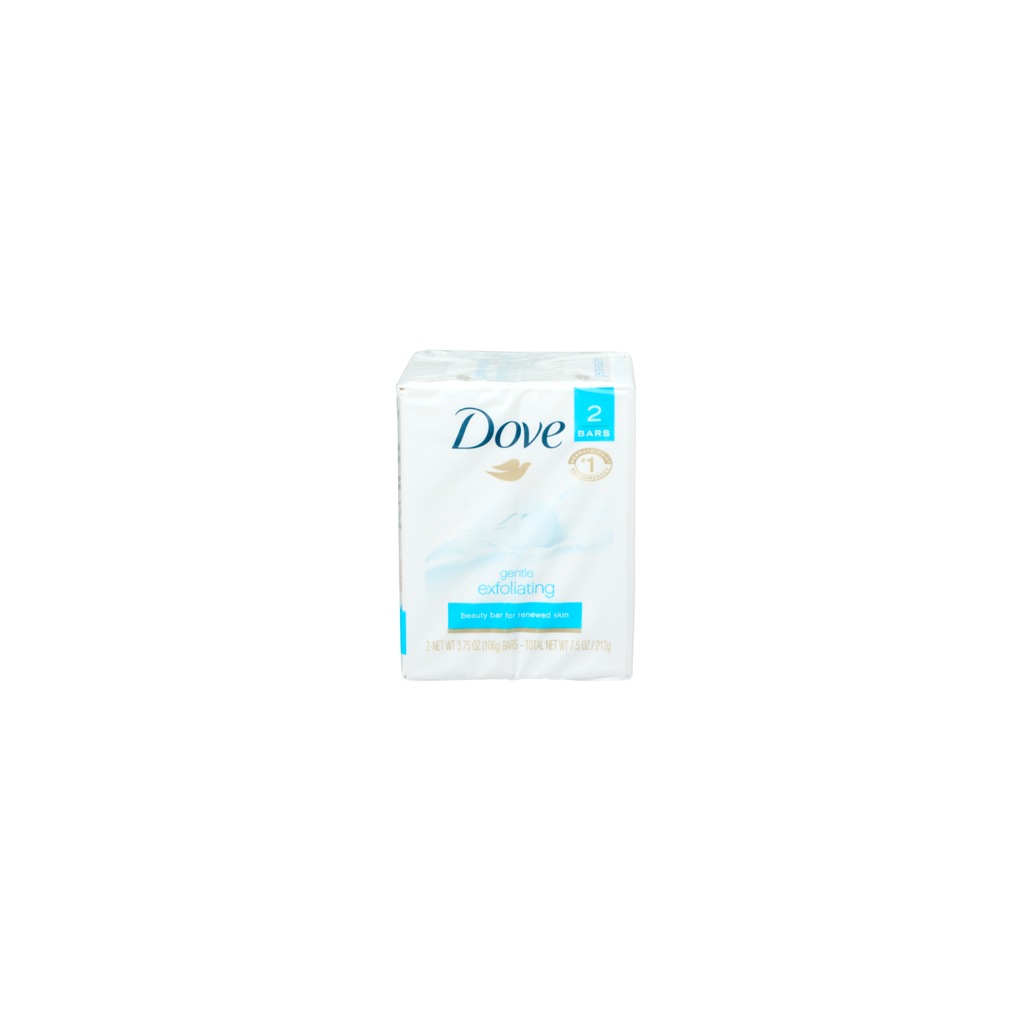 Dove Gentle Exfoliating Beauty Bar - 3.75 Ounce - 2 Count Image 1 of 3