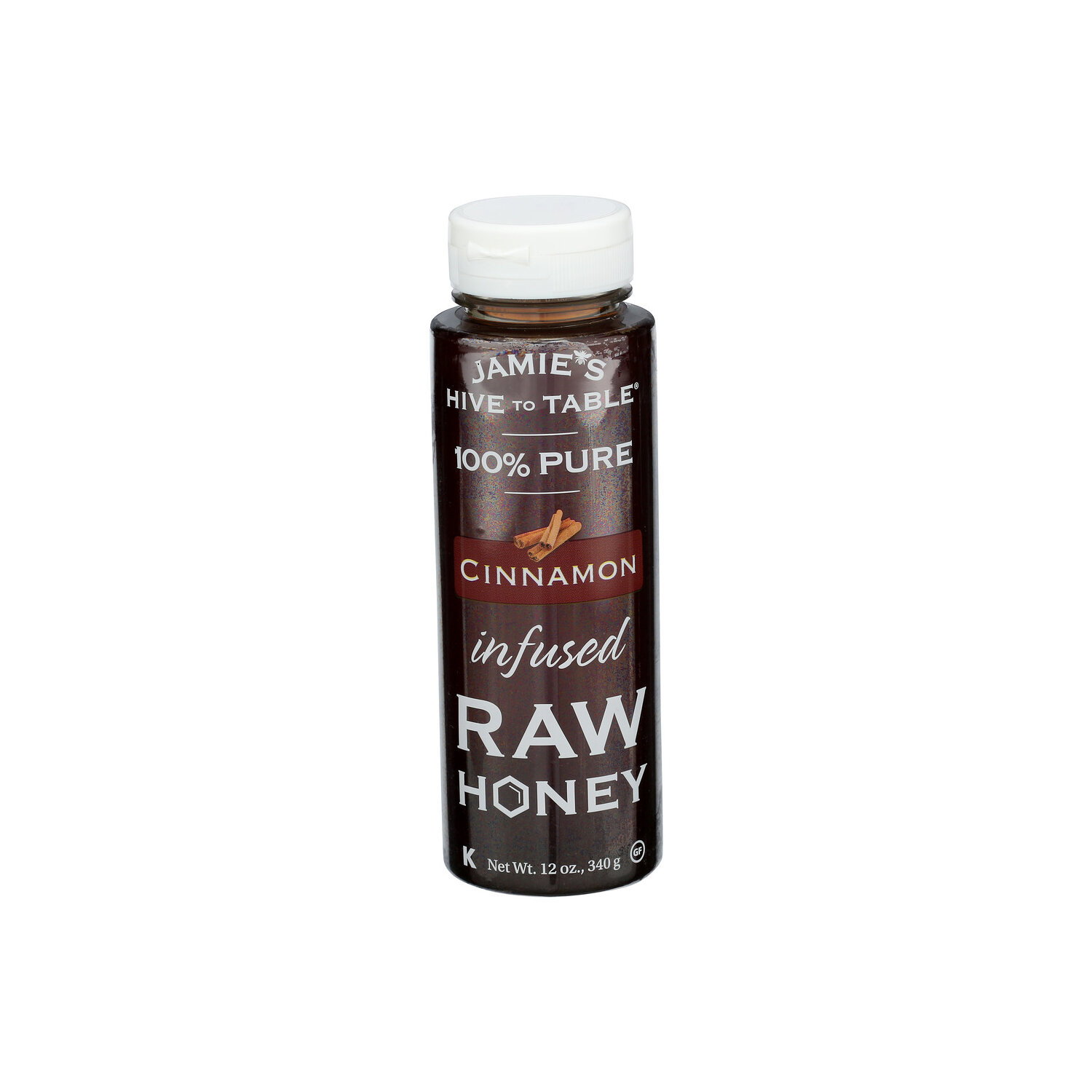Jamie's Hive to Table Cinnamon Infused Raw Pure Honey - 12 Ounce Image 1 of 4
