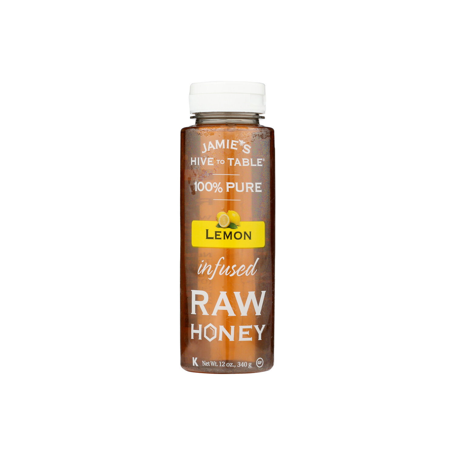 Jamie's Hive to Table Lemon Infused Raw Pure Honey - 12 Ounce Image 1 of 2