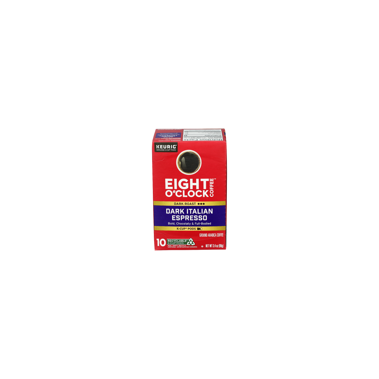 Eight O'CLOCK Dark Italian Kcup - 0.34 Ounce - 10 Count Image 1 of 4
