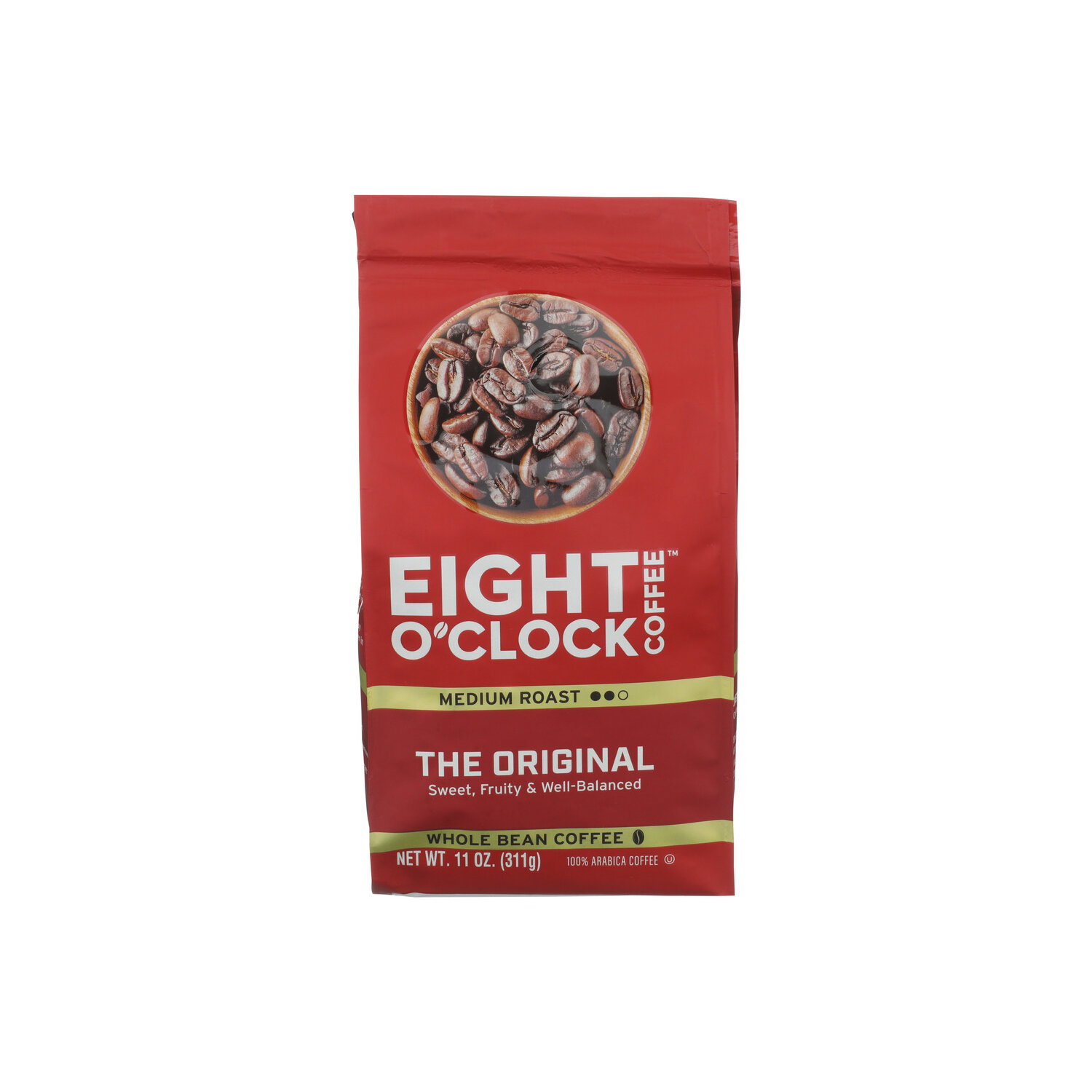 Eight O'Clock The Original Medium Roast Whole Bean Coffee - 11 Ounce Image 1 of 3