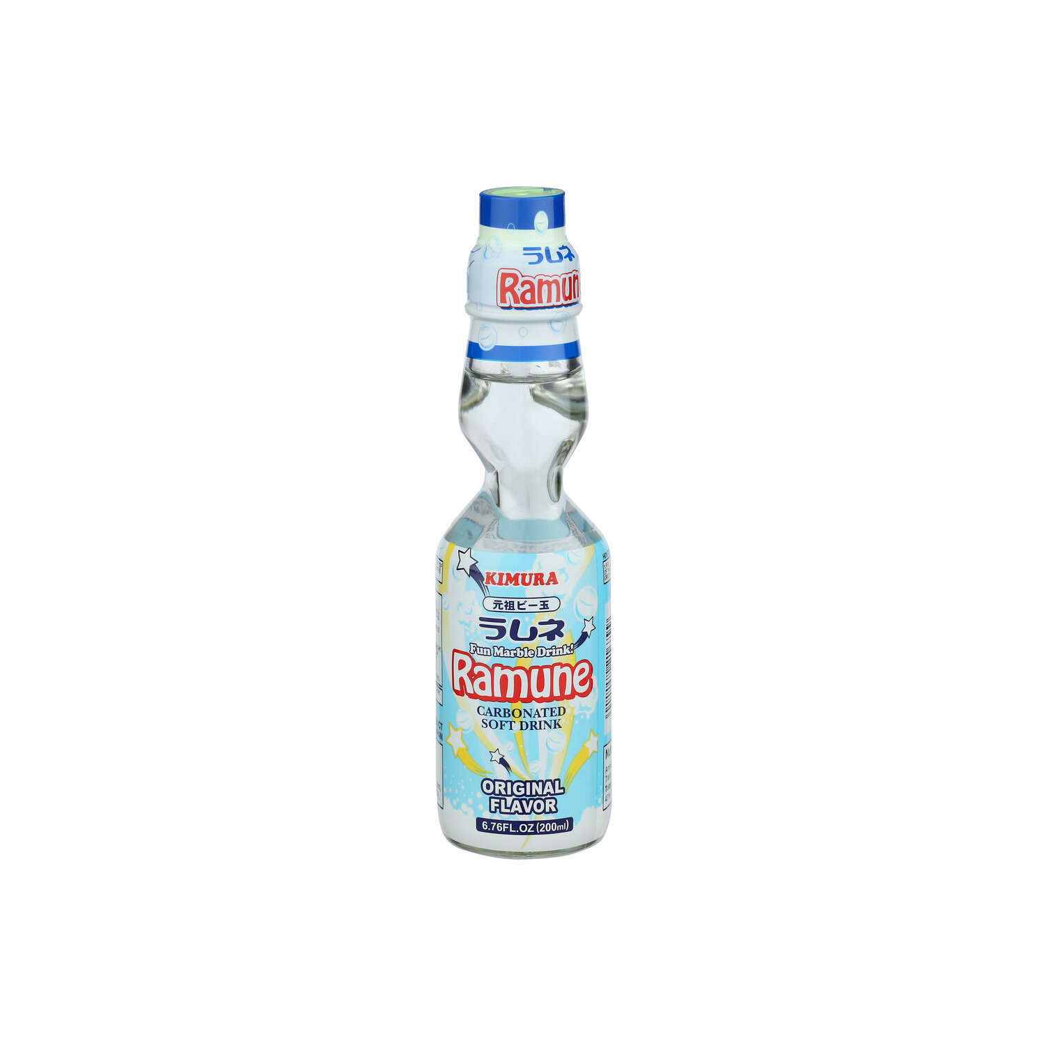 Kimura Ramune Soda Original - 6.76 Fluid Ounce Image 1 of 2