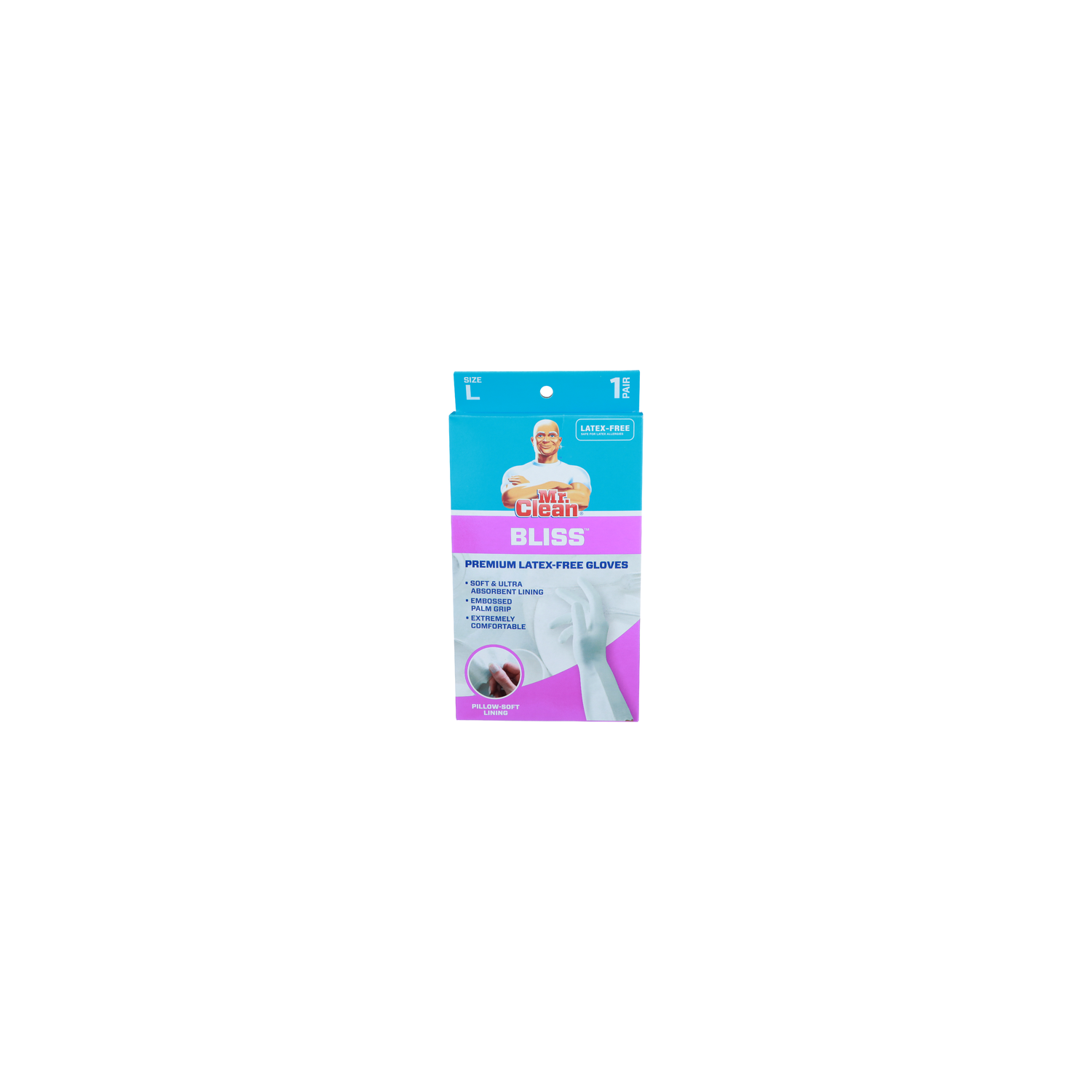 Mr. Clean Bliss Premium Latex Free Gloves - 1 Count Image 1 of 2