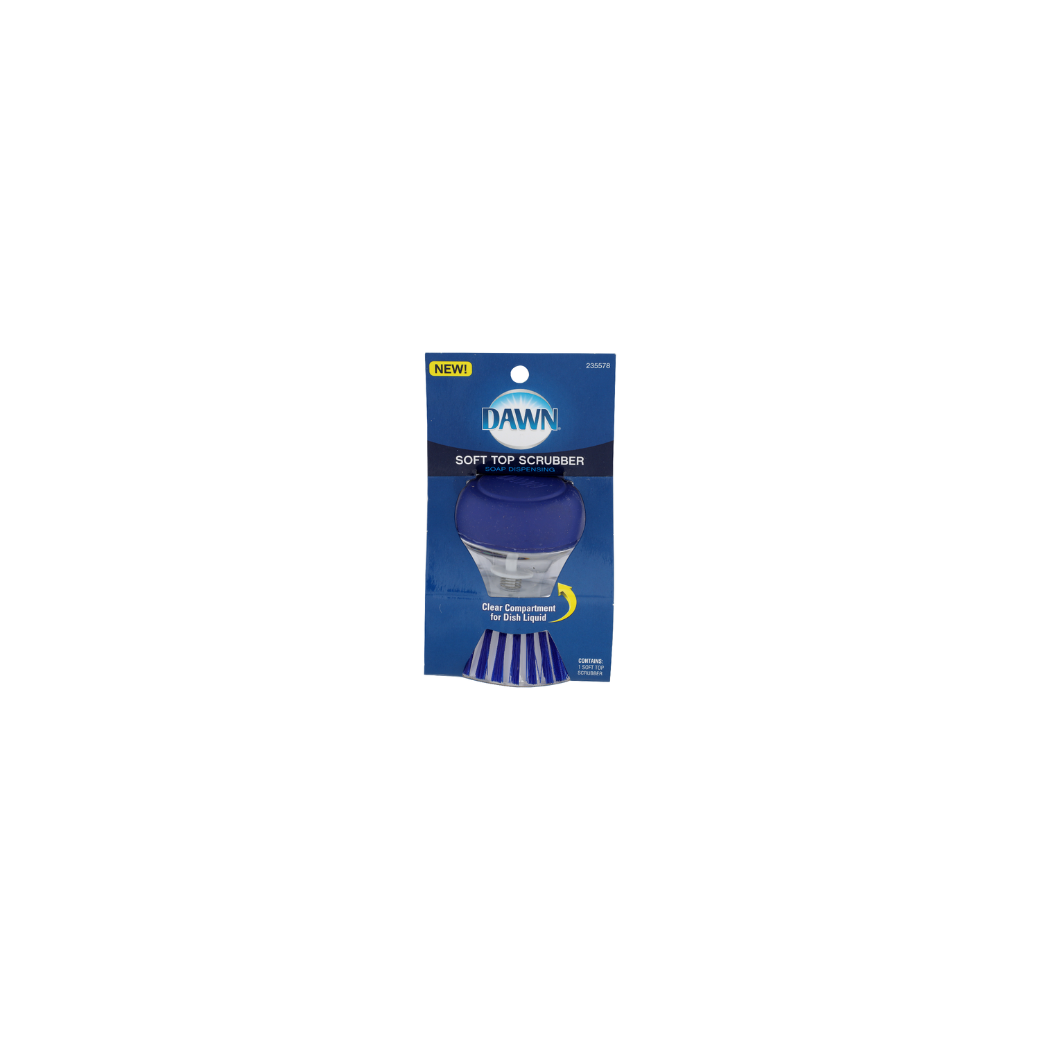 Dawn Soap Dispensing Soft Top Scrubber - 1 Count Image 1 of 2