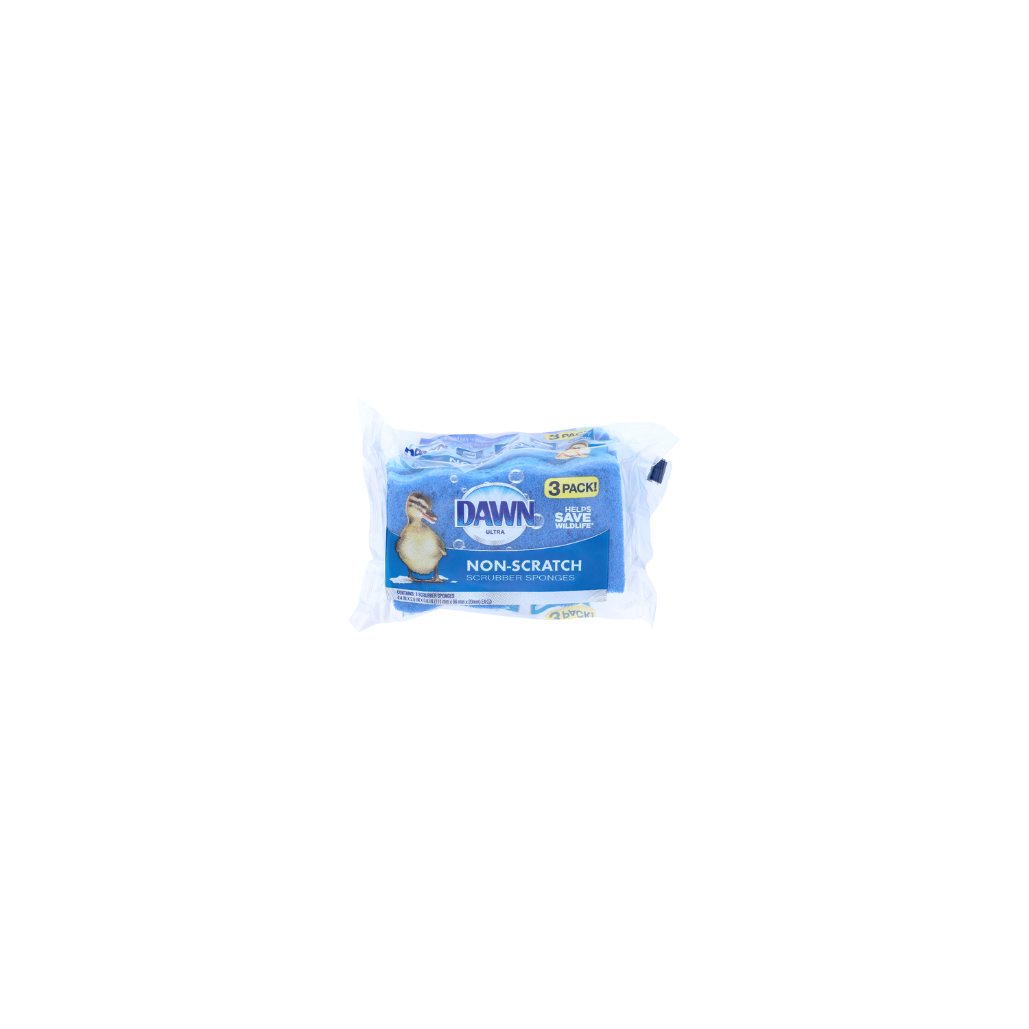 Dawn Sponges & Scrubbers Non-Scratch Ultra Scrubber Sponges - 3 Count Image 1 of 2