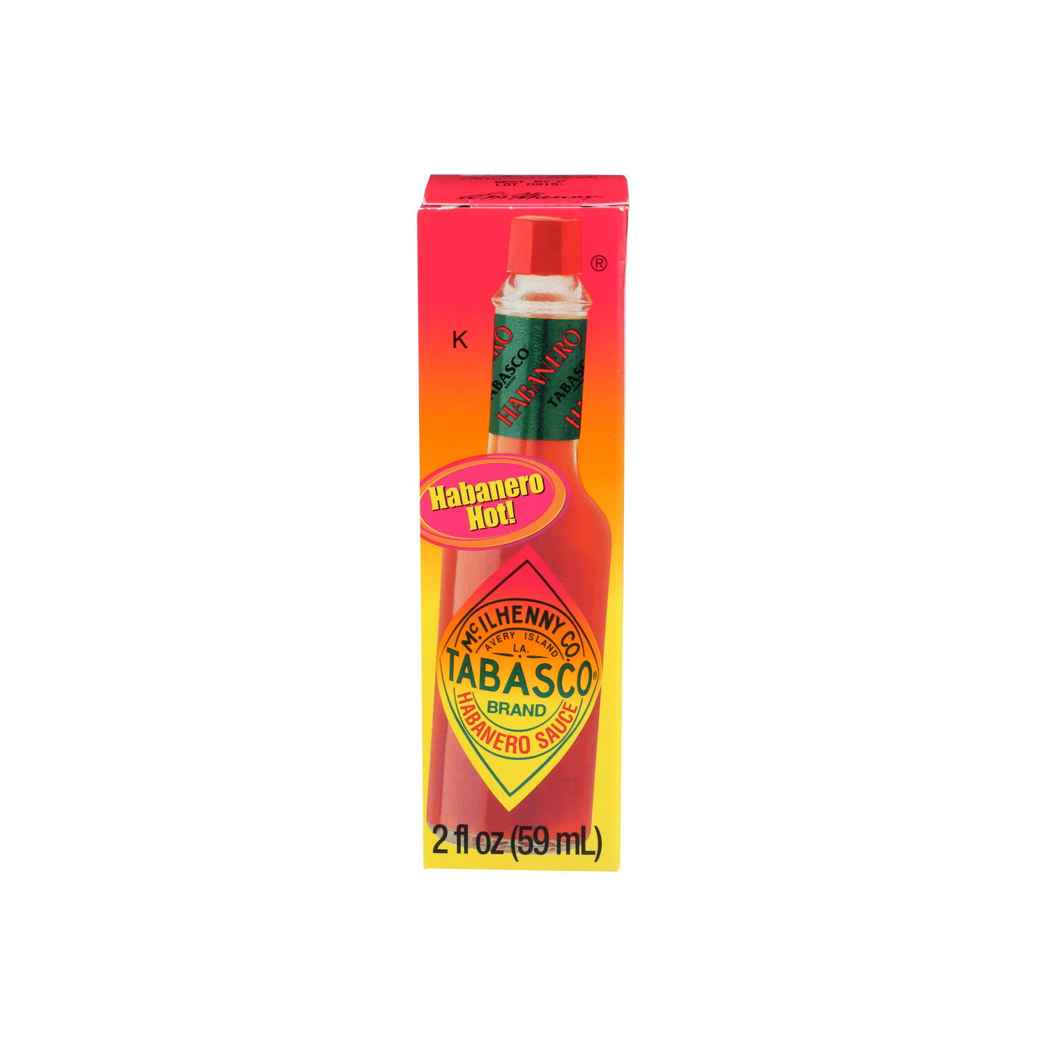 Tabasco Habanero Sauce Pepper - 2 Fluid Ounce Image 1 of 2