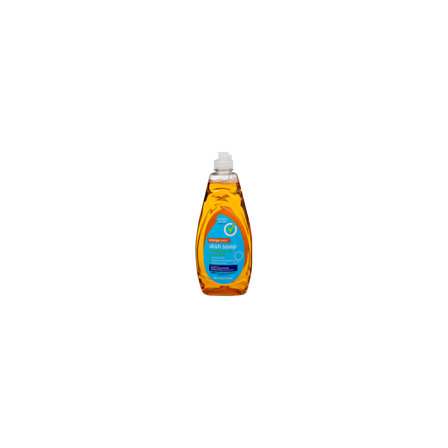 Simply Done Orange Scent Dish Soap - 19.4 Fluid Ounce Image 1 of 4