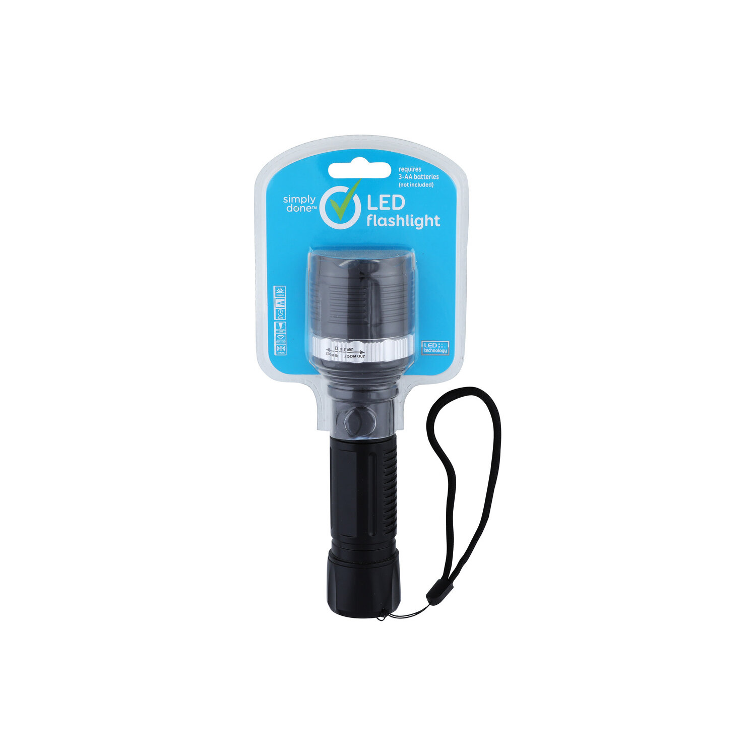 Simply Done LED Flashlight - 1 Each Image 1 of 2
