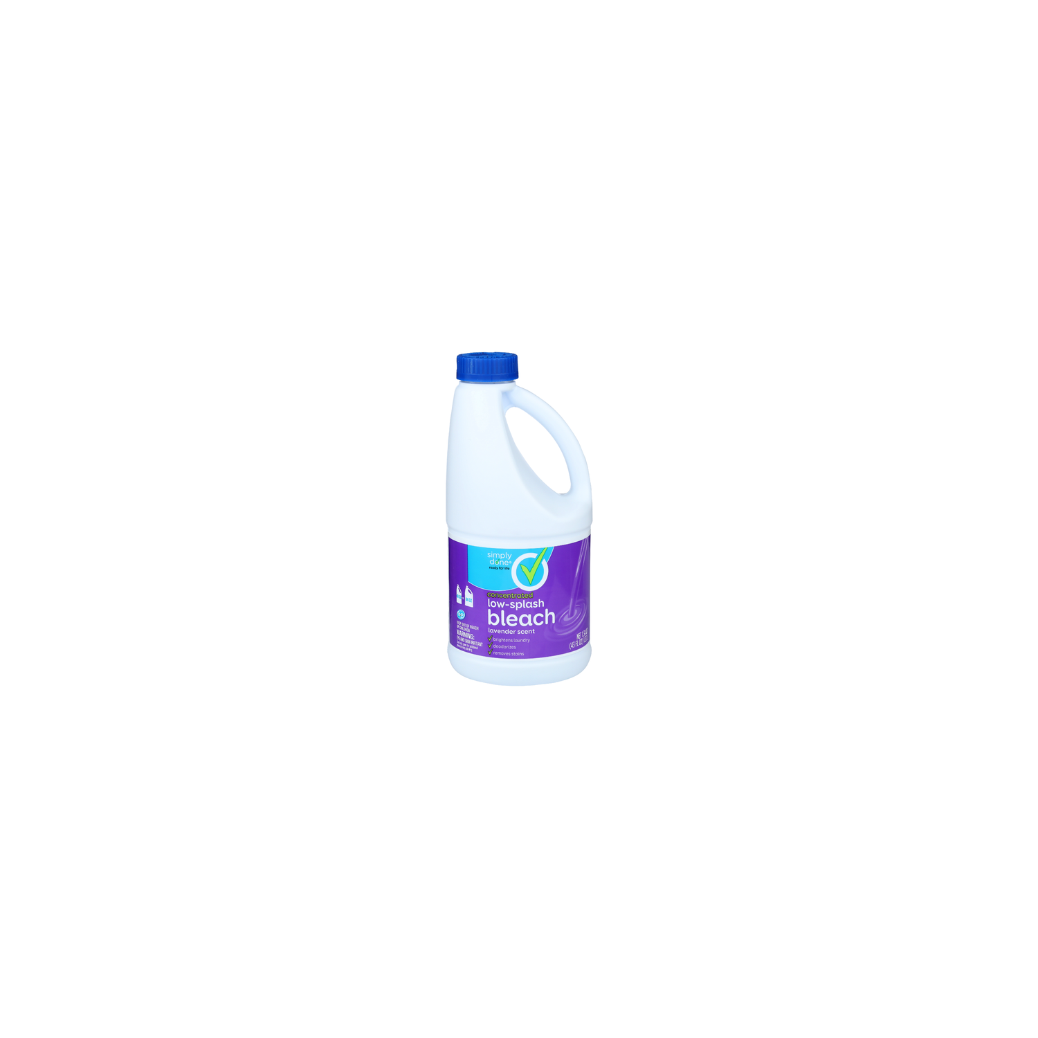 Simply Done Lavender Scent Low-Splash Bleach - 42.88 Fluid Ounce Image 1 of 2