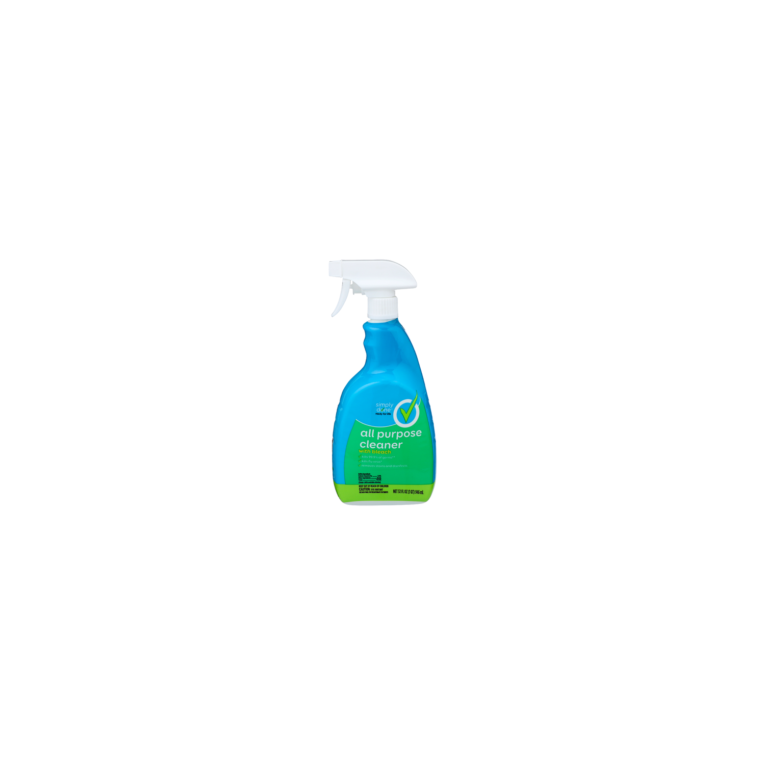 Simply Done With Bleach All Purpose Cleaner - 32 Fluid Ounce Image 1 of 3