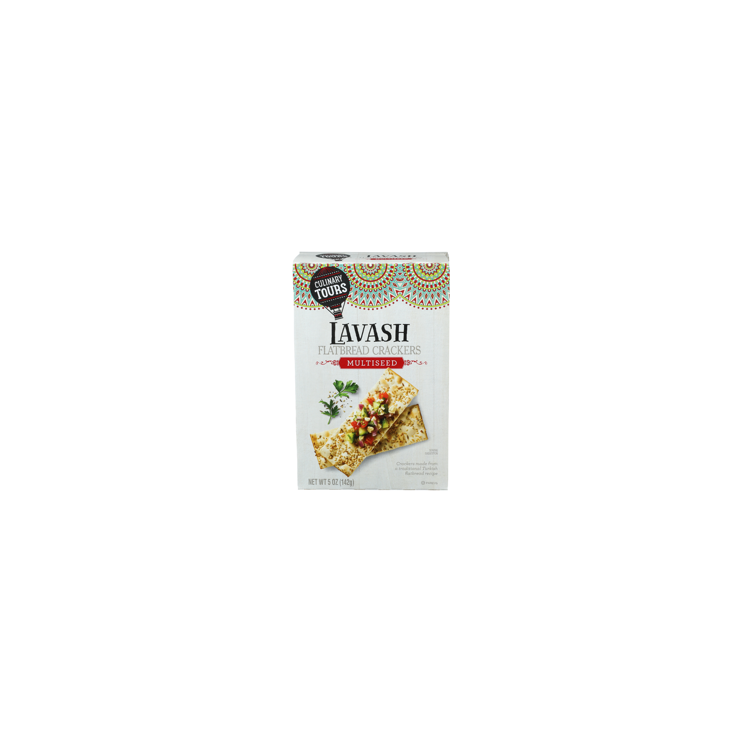 Culinary Tours Lavash Multiseed Flatbread Crackers - 5 Ounce Image 1 of 4
