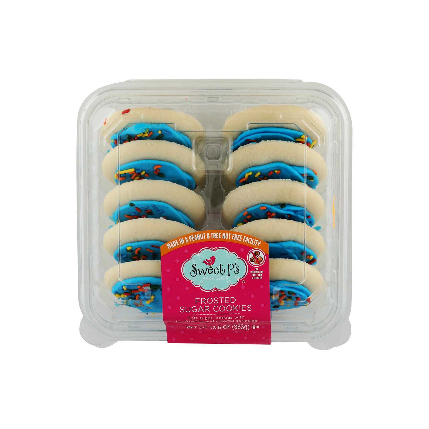 Sweet P's Bake Shop Frosted Sugar Cookies - 13.5 Ounce Image 1 of 4