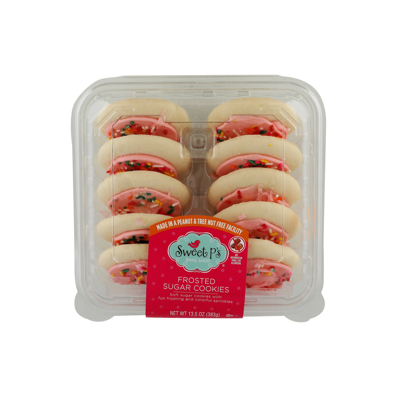 Sweet P's Bake Shop Frosted Sugar Cookies - 13.5 Ounce Image 1 of 4