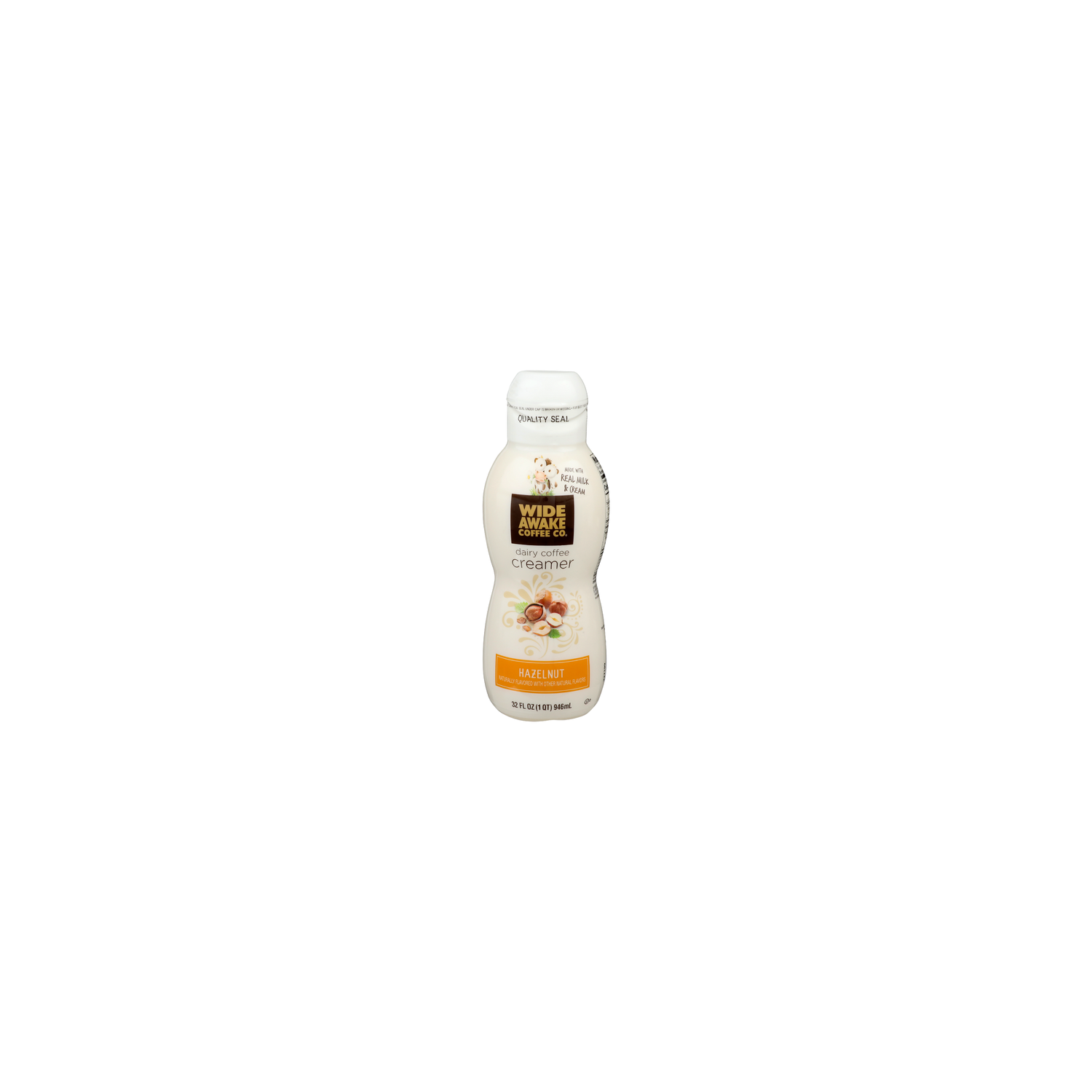 Wide Awake Coffee Co Hazelnut Dairy Creamer - 32 Fluid Ounce Image 1 of 4