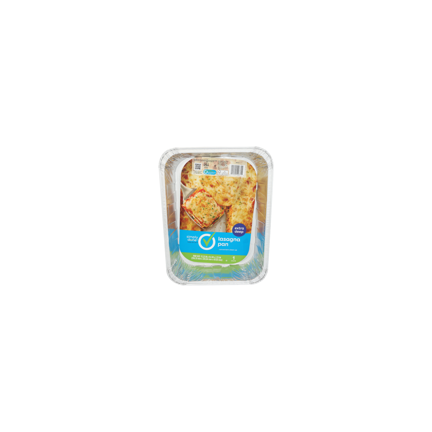 Simply Done Extra Deep Lasagna Pan - 1 Count Image 1 of 2