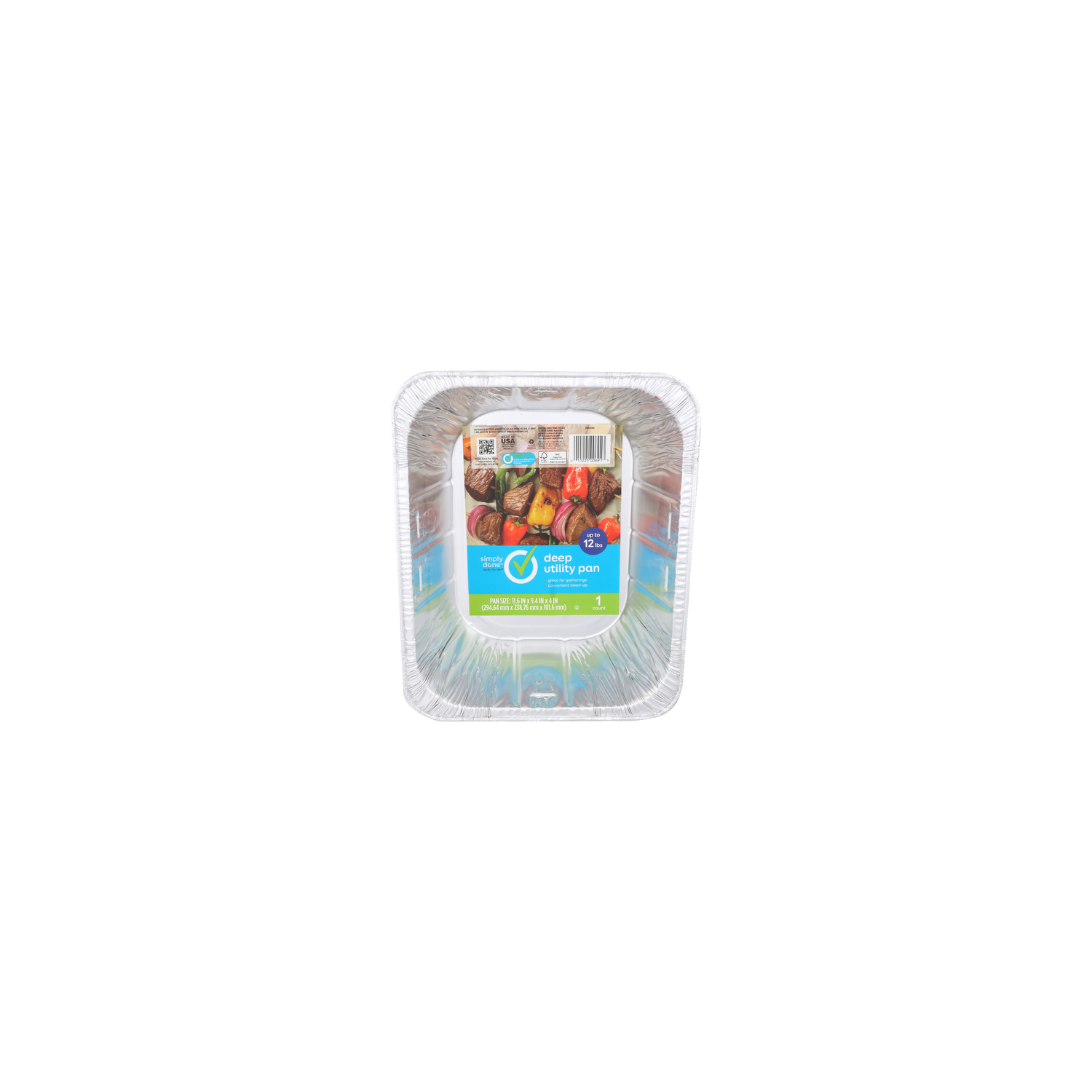 Simply Done Deep Utility Pan - 1 Count Image 1 of 2
