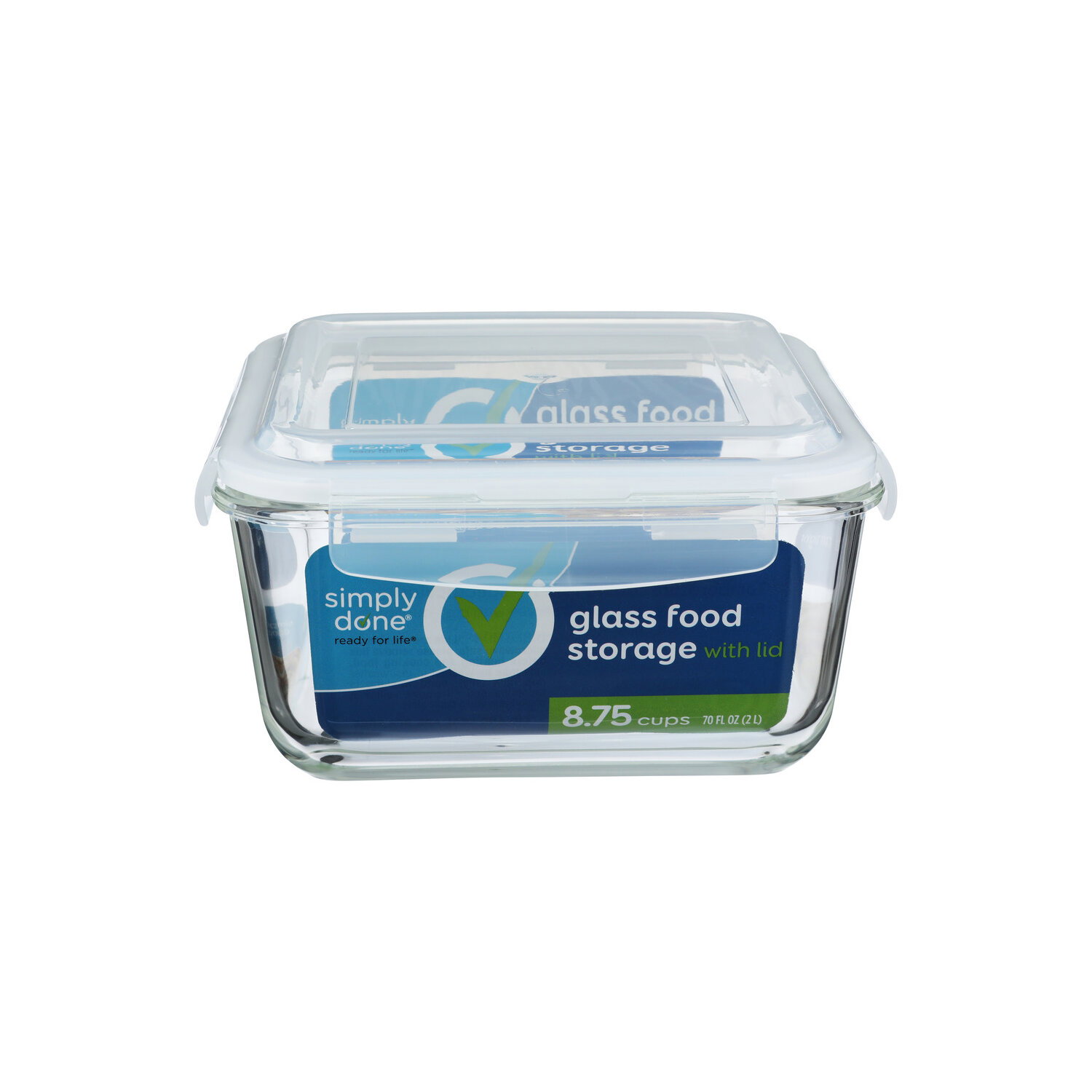 Simply Done Glass Food Storage With Lids - 1 Count Image 1 of 2
