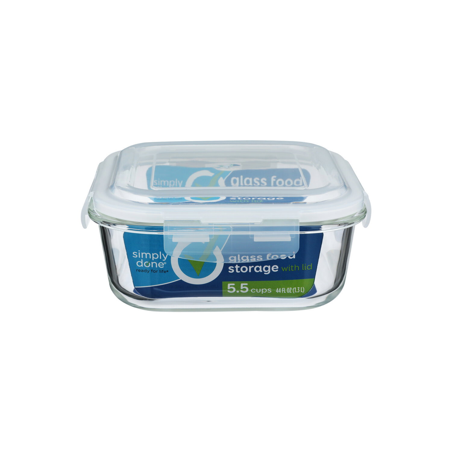 Simply Done Glass Food Storage With Lids - 1 Count Image 1 of 2