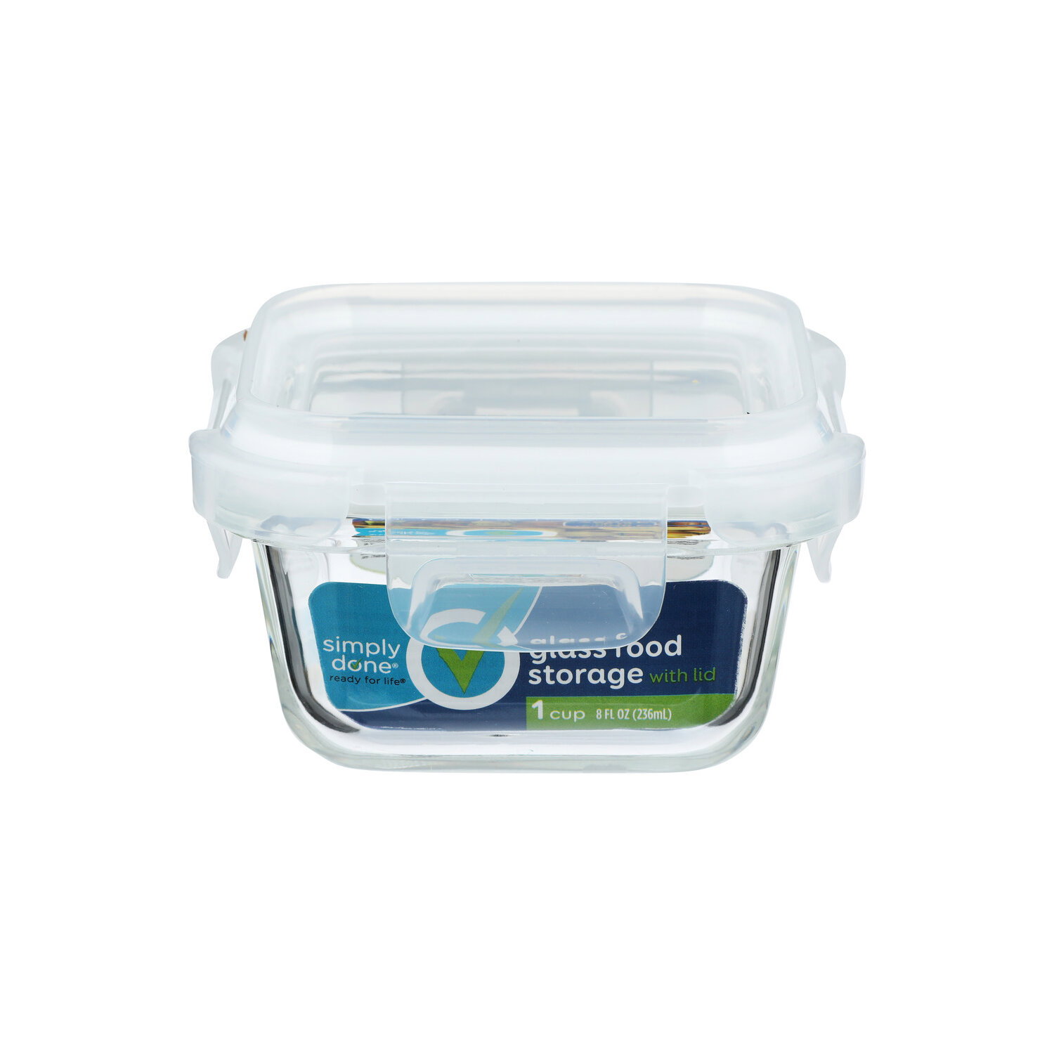 Simply Done Glass Food Storage With Lids - 1 Count Image 1 of 2