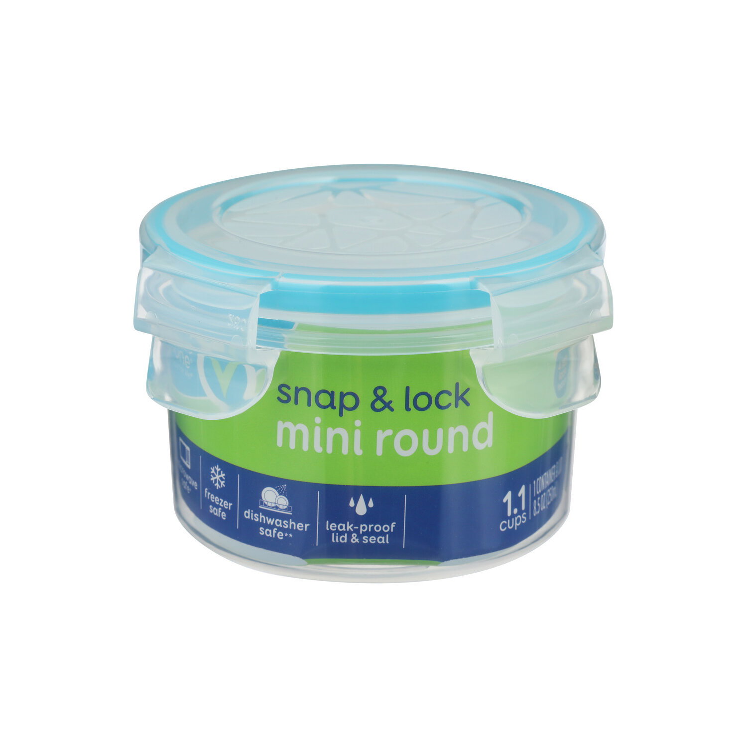 Simply Done Snap & Lock Mini Round Container & Lid - 1 Count Image 1 of 2