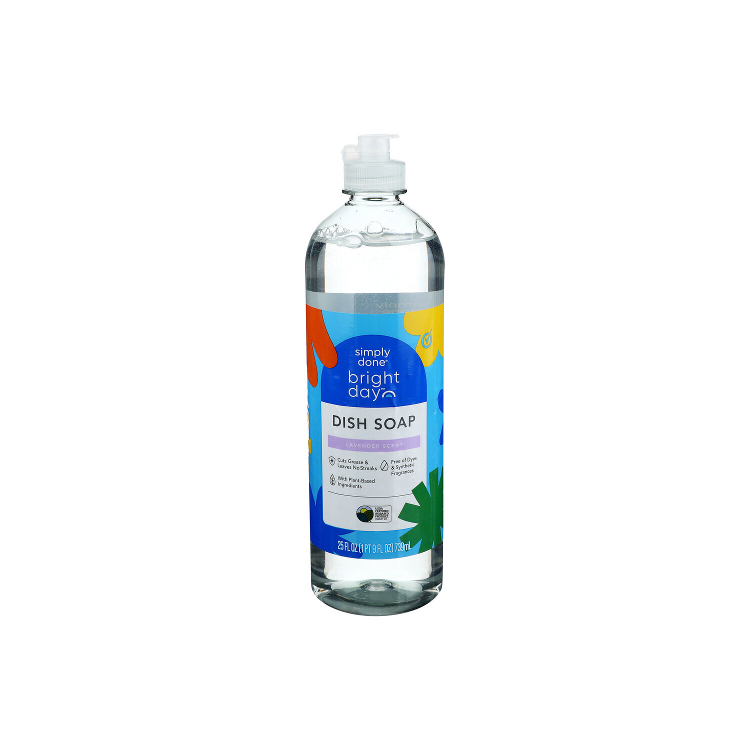Simply Done Bright Day Lavender Scent Dish Soap - 25 Fluid Ounce Image 1 of 3