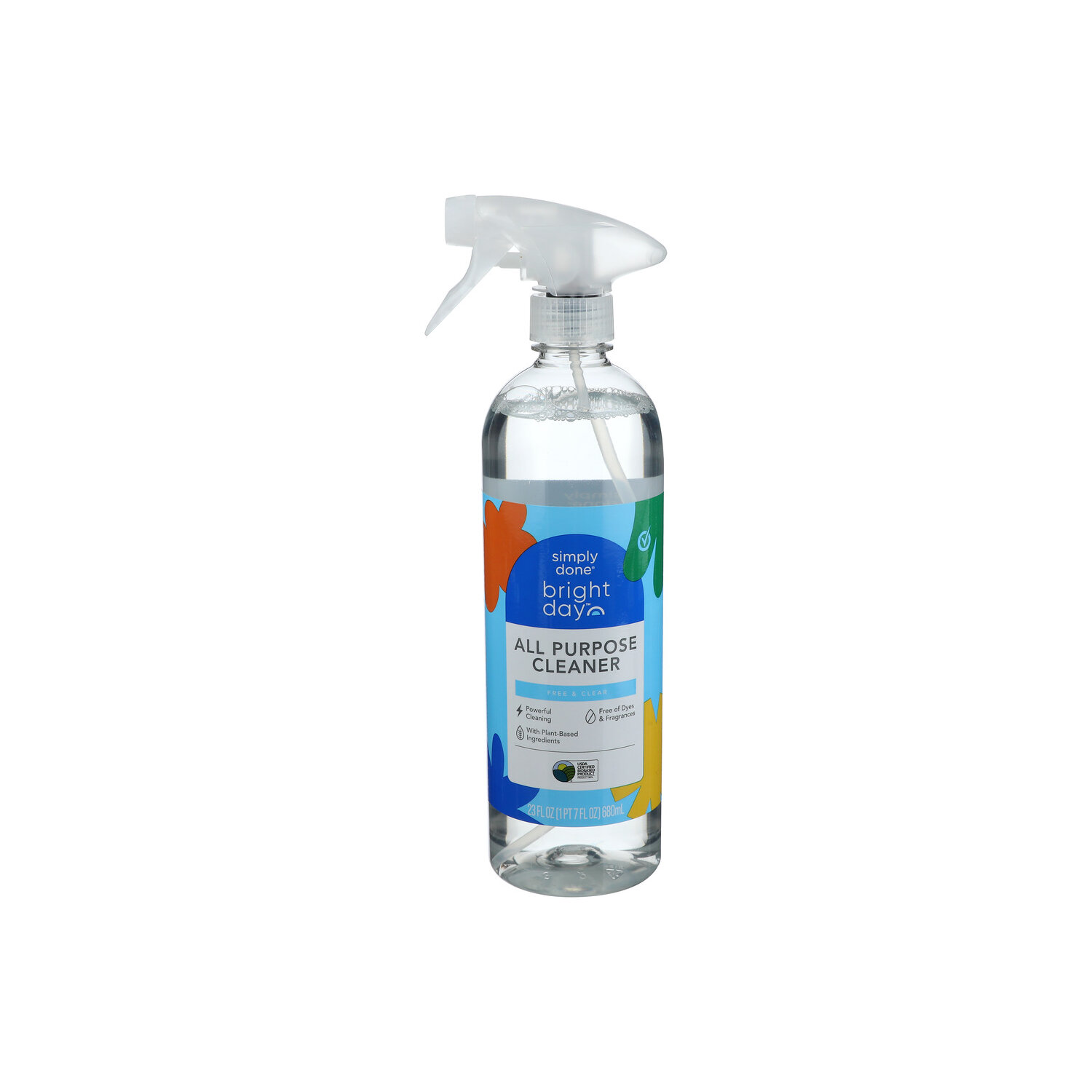 Simply Done Bright Day Free & Clear All Purpose Cleaner - 23 Fluid Ounce Image 1 of 3