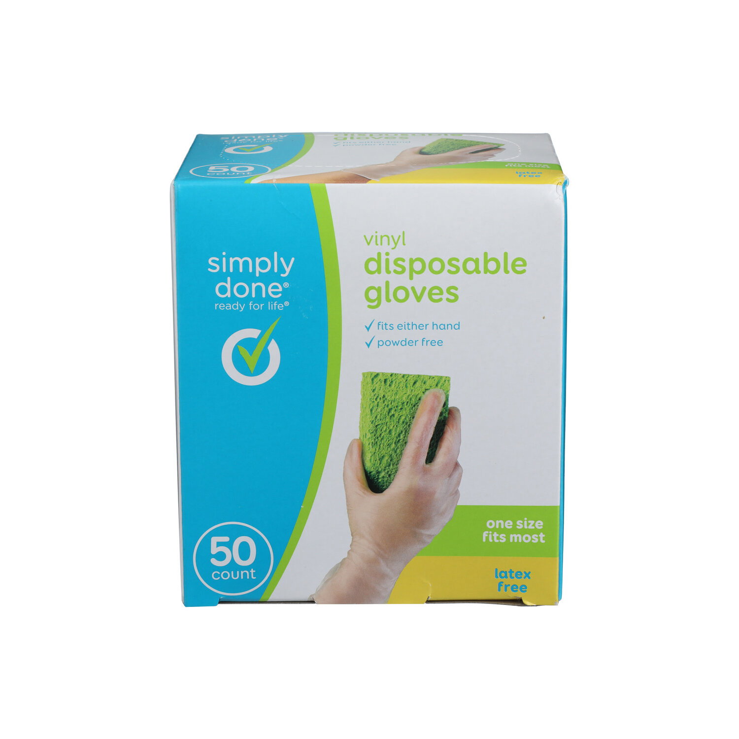 Simply Done Glove Vinyl Disposable - 50 Count Image 1 of 2