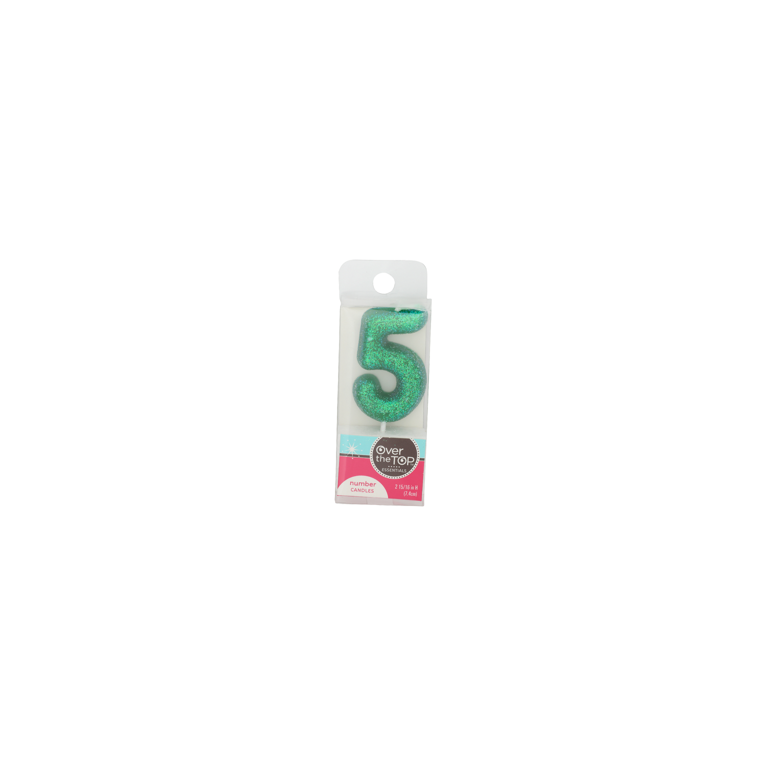 Over The Top Essentials Number 5 Candles - 1 Each Image 1 of 2