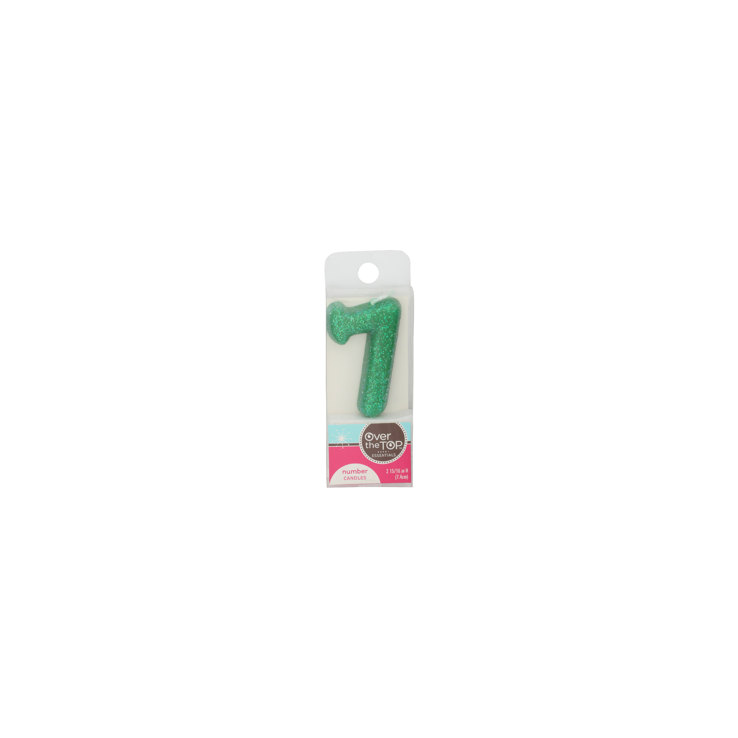 Over The Top Essentials Number 7 Candles - 1 Each Image 1 of 2