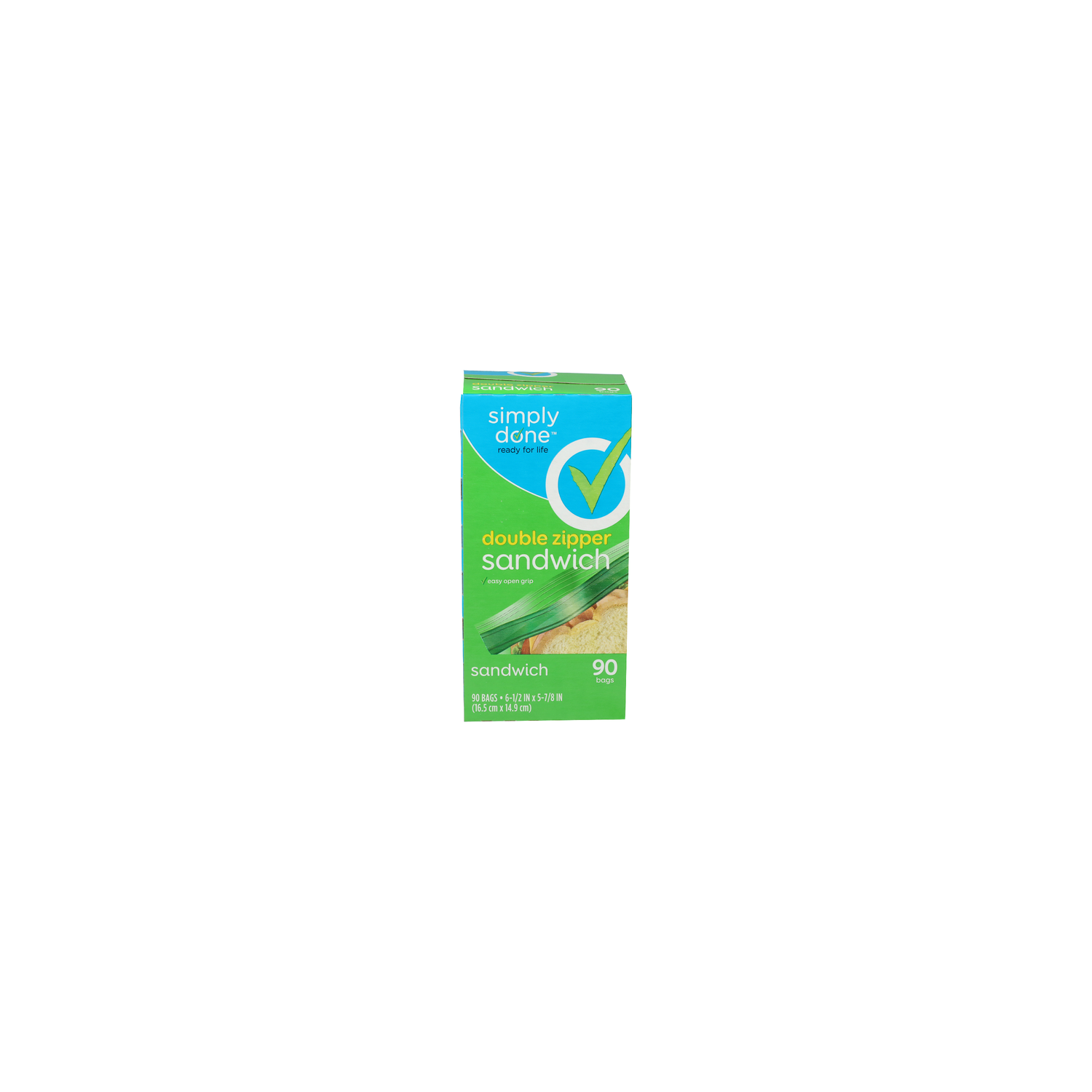 Simply Done Double Zipper Sandwich - 90 Count Image 1 of 2