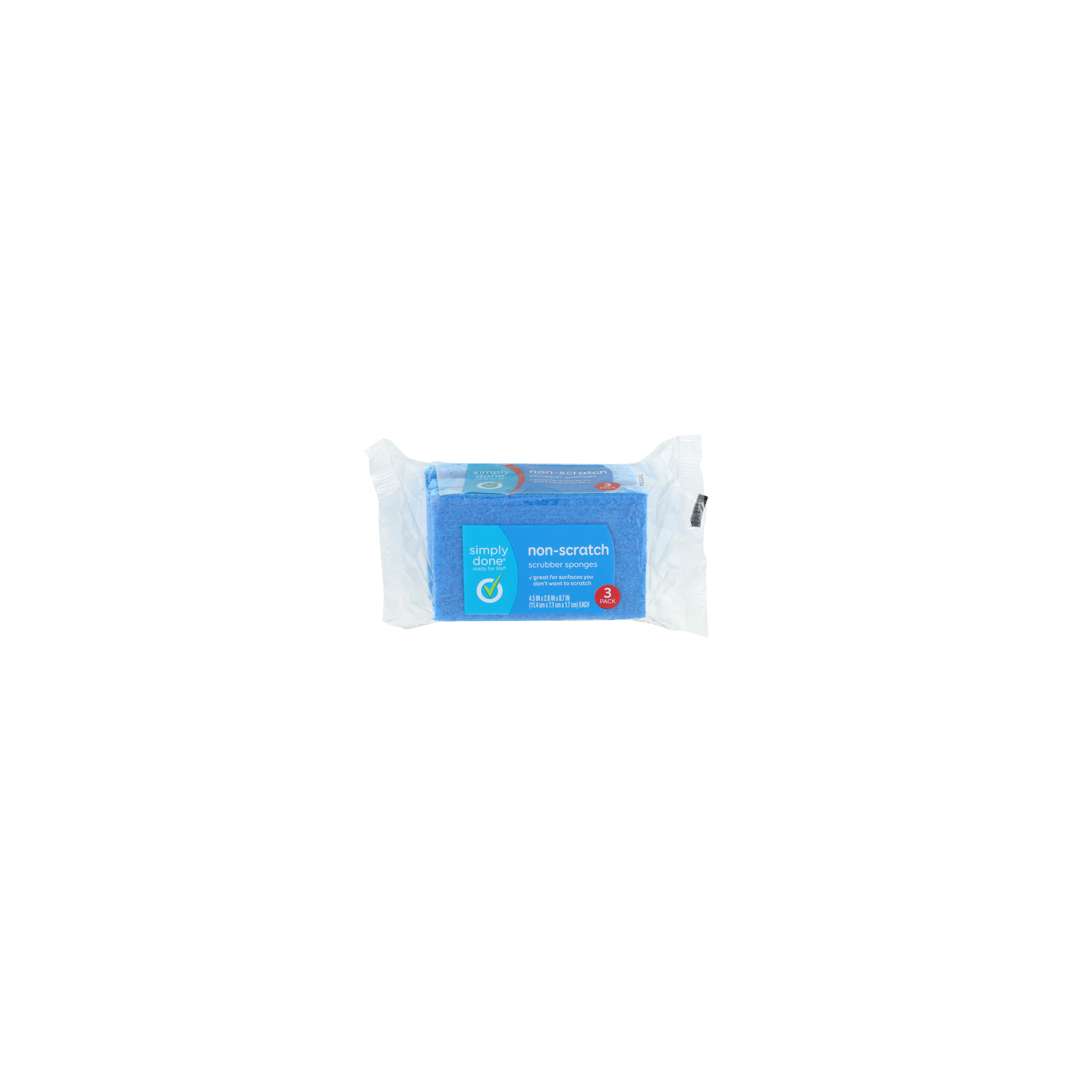 Simply Done Non-Scratch Scrubber Sponges - 3 Count Image 1 of 2