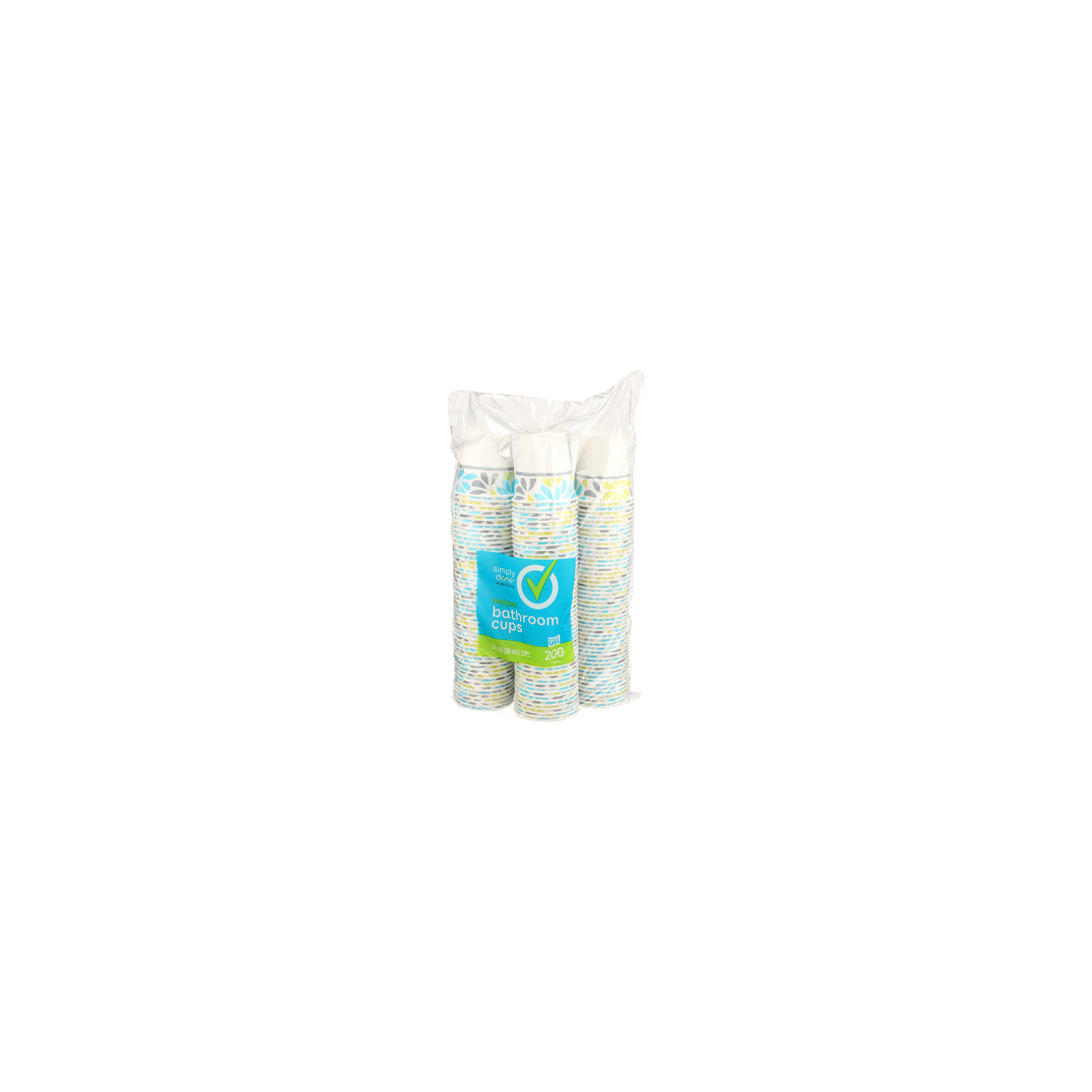 Simply Done Designer Bathroom Cups - 3 Fluid Ounce - 200 Count Image 1 of 2