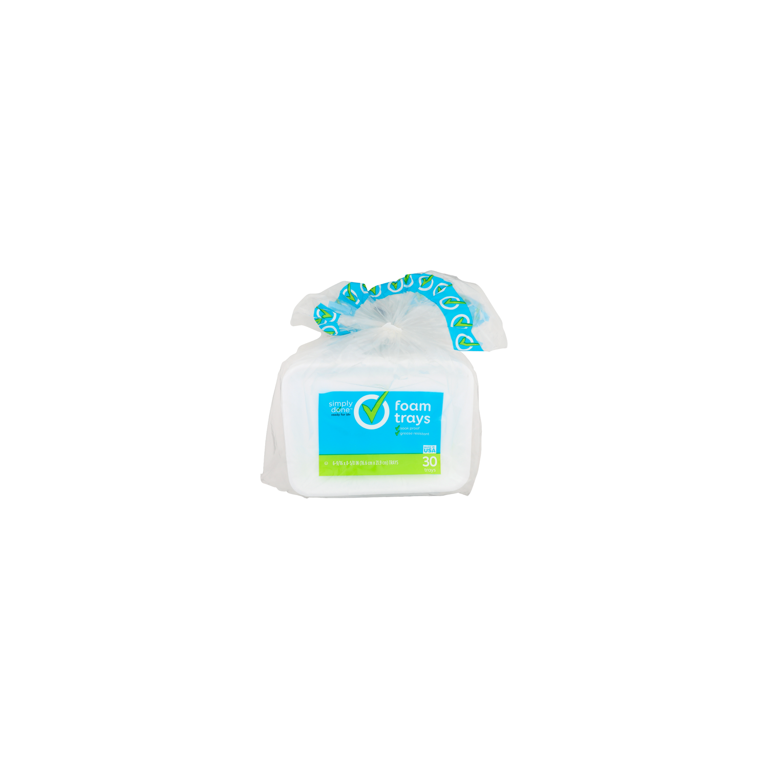 Simply Done Foam Trays - 30 Count Image 1 of 2
