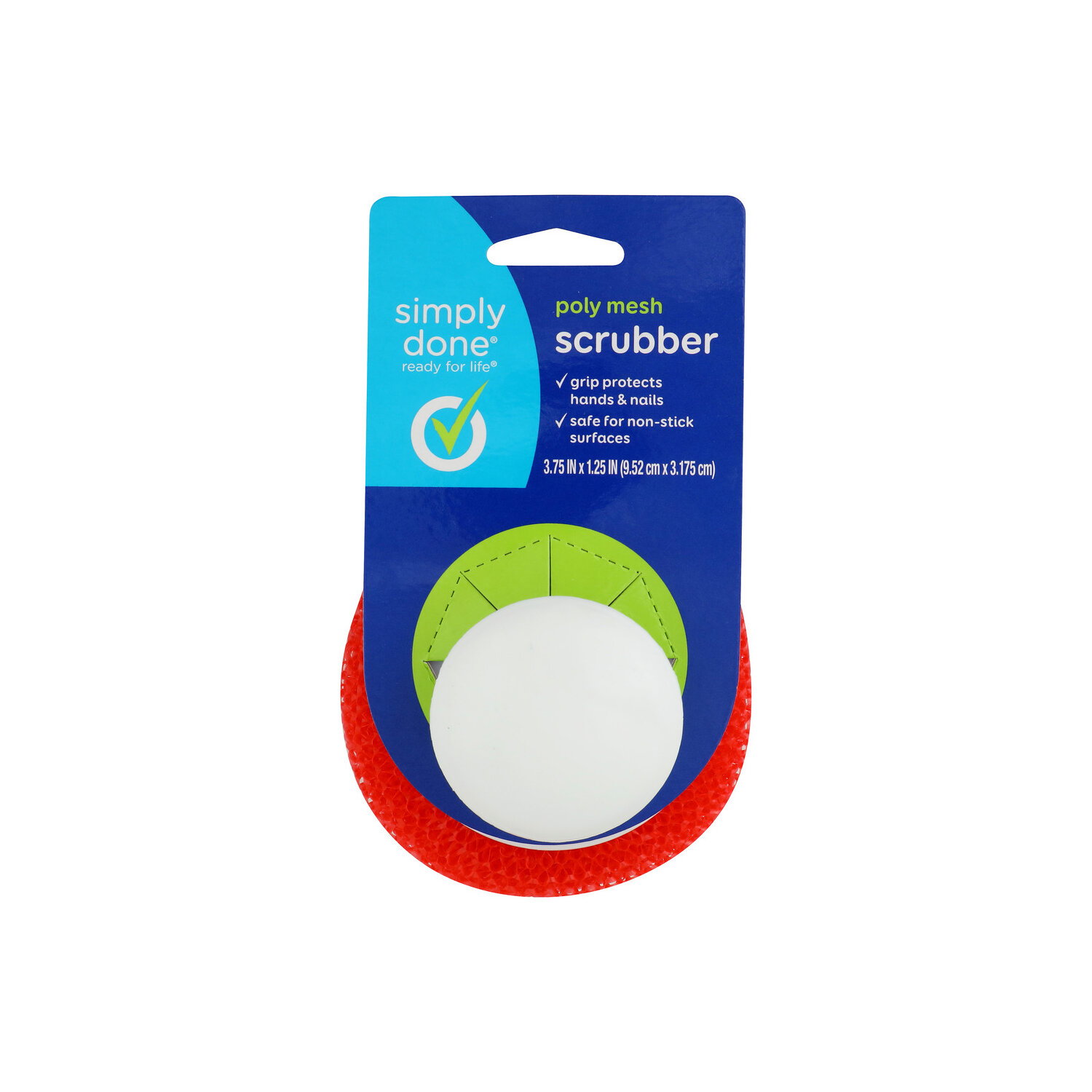 Simply Done Poly Mesh Scrubber - 1 Each Image 1 of 2