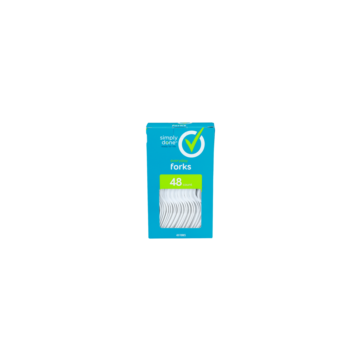 Simply Done Everyday Forks - 48 Count Image 1 of 2