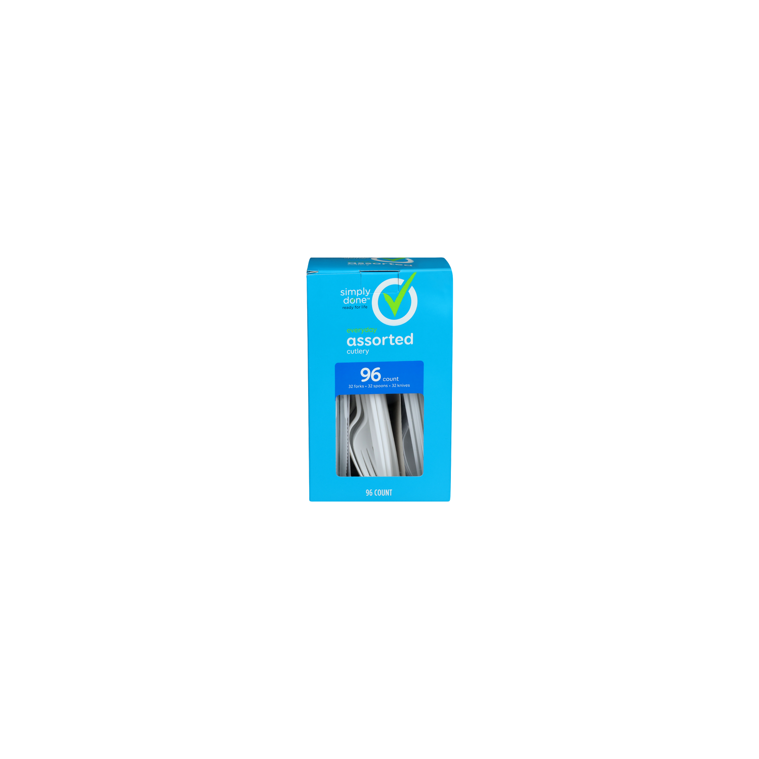 Simply Done Everyday Assorted Cutlery - 96 Count Image 1 of 2