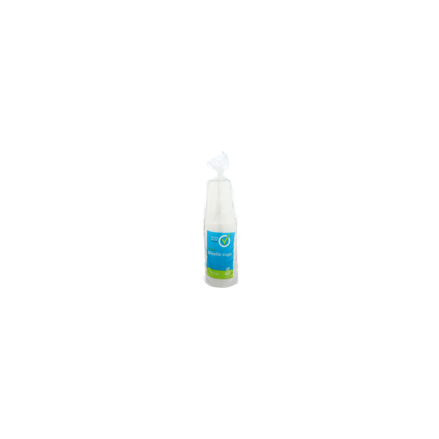 Simply Done Plastic Cups - 16 Fluid Ounce - 50 Count Image 1 of 2