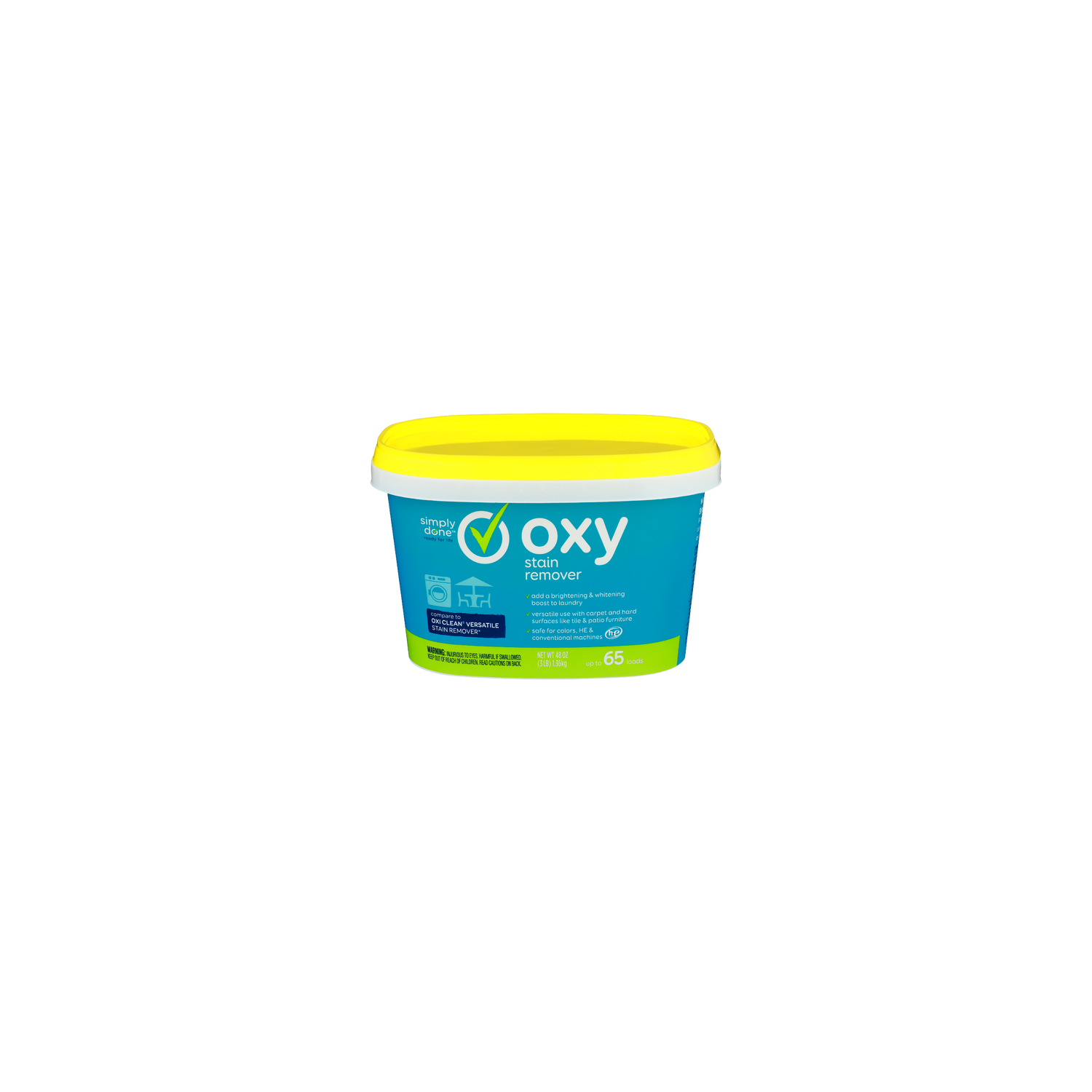 Simply Done Oxy Stain Remover - 48 Ounce Image 1 of 3