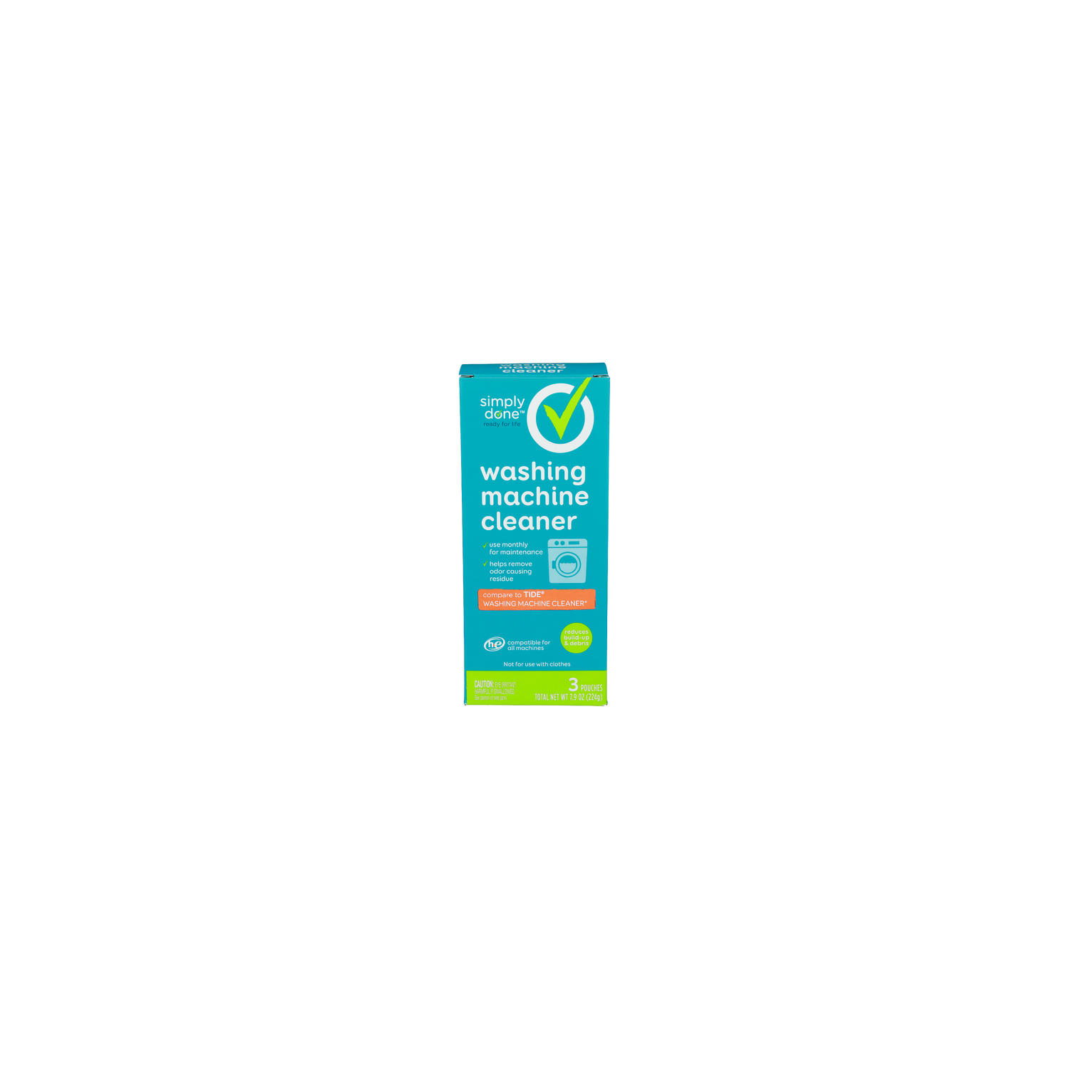 Simply Done Washing Machine Cleaner - 2.633 Ounce - 3 Count Image 1 of 3