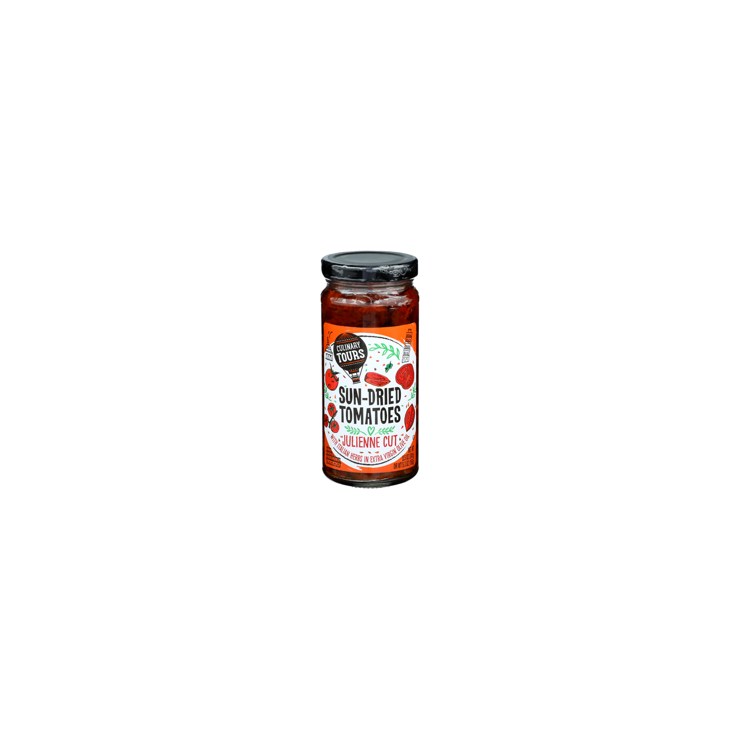 Culinary Tours Julienne Cut Sun-Dried Tomatoes - 8.5 Ounce Image 1 of 4