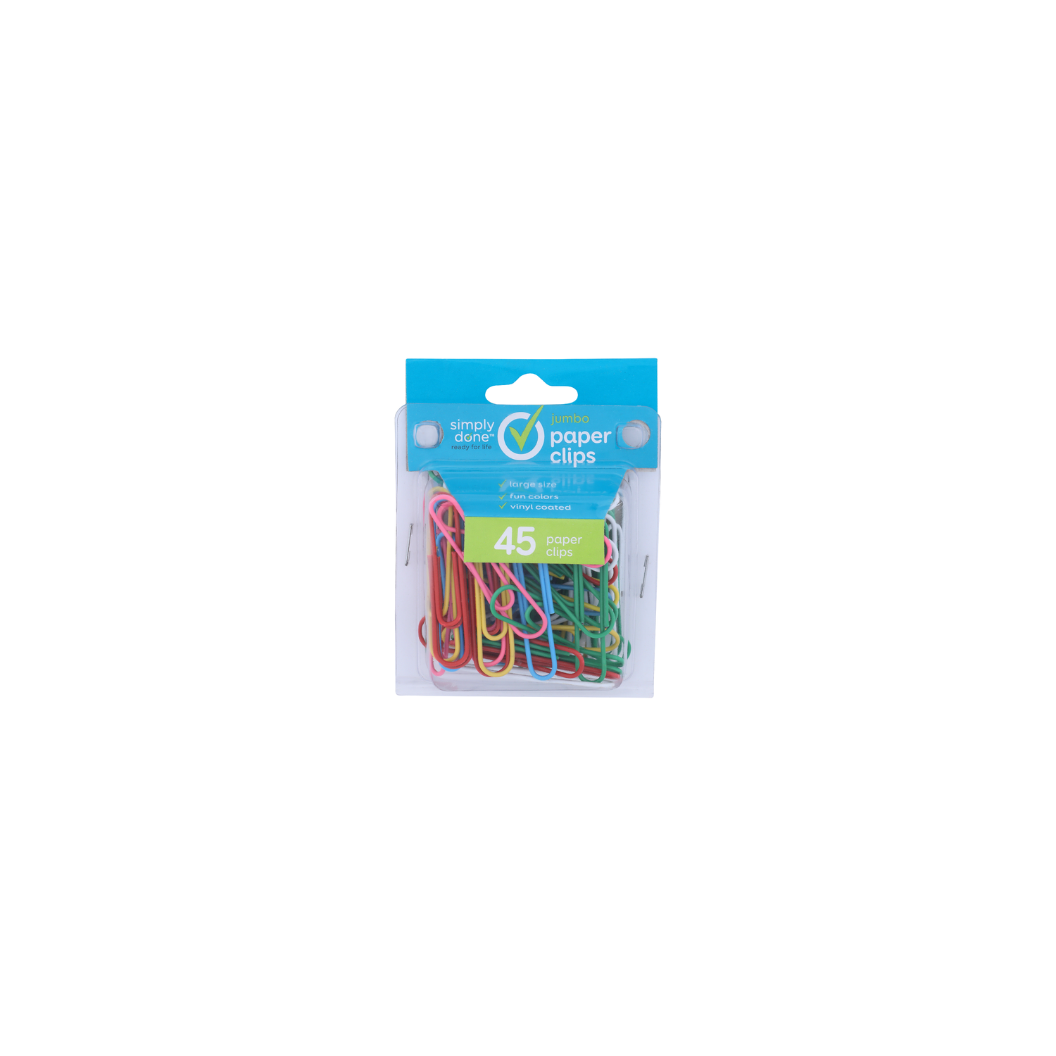 Simply Done Paper Clips - 45 Count Image 1 of 2