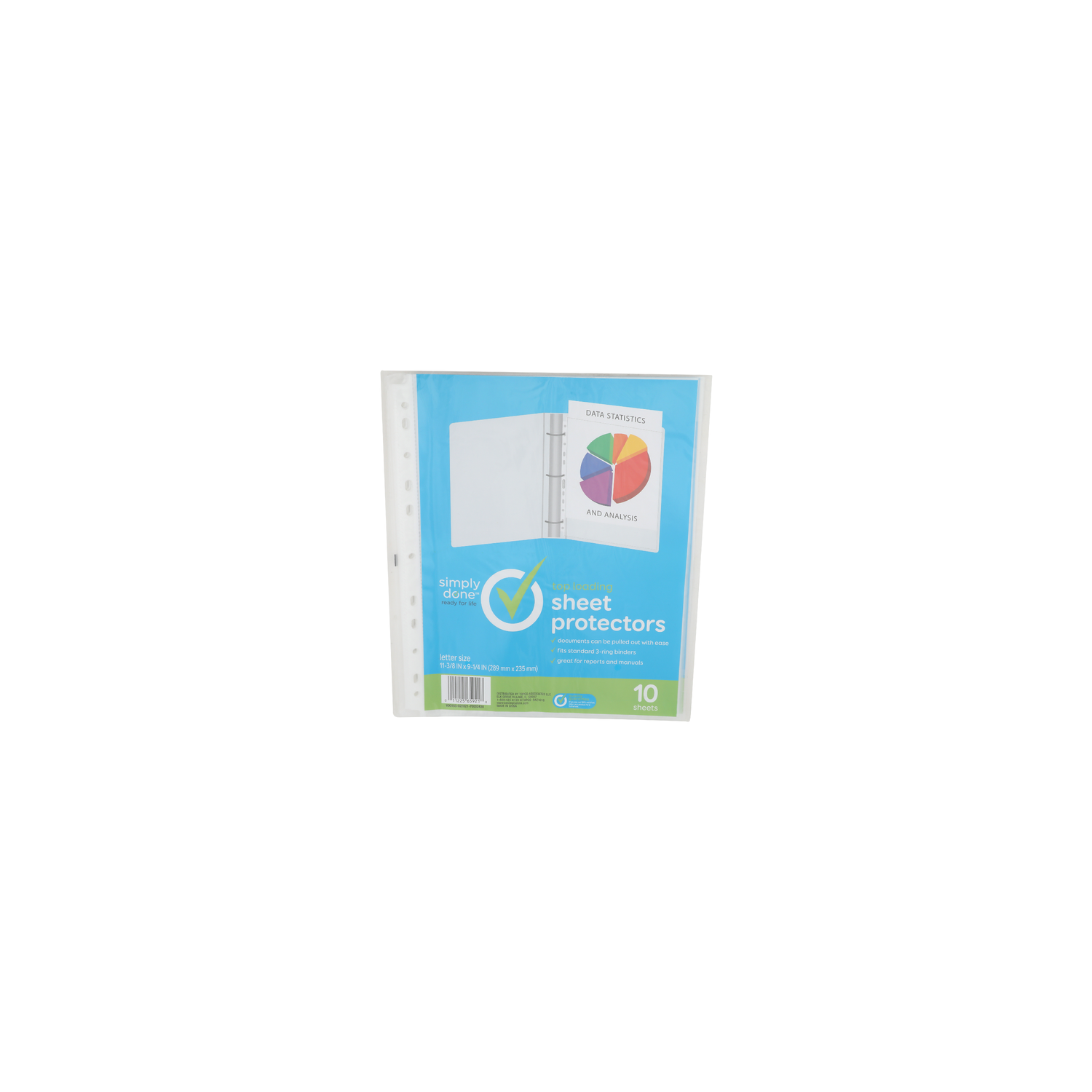 Simply Done Sheet Protectors - 3 Count Image 1 of 2